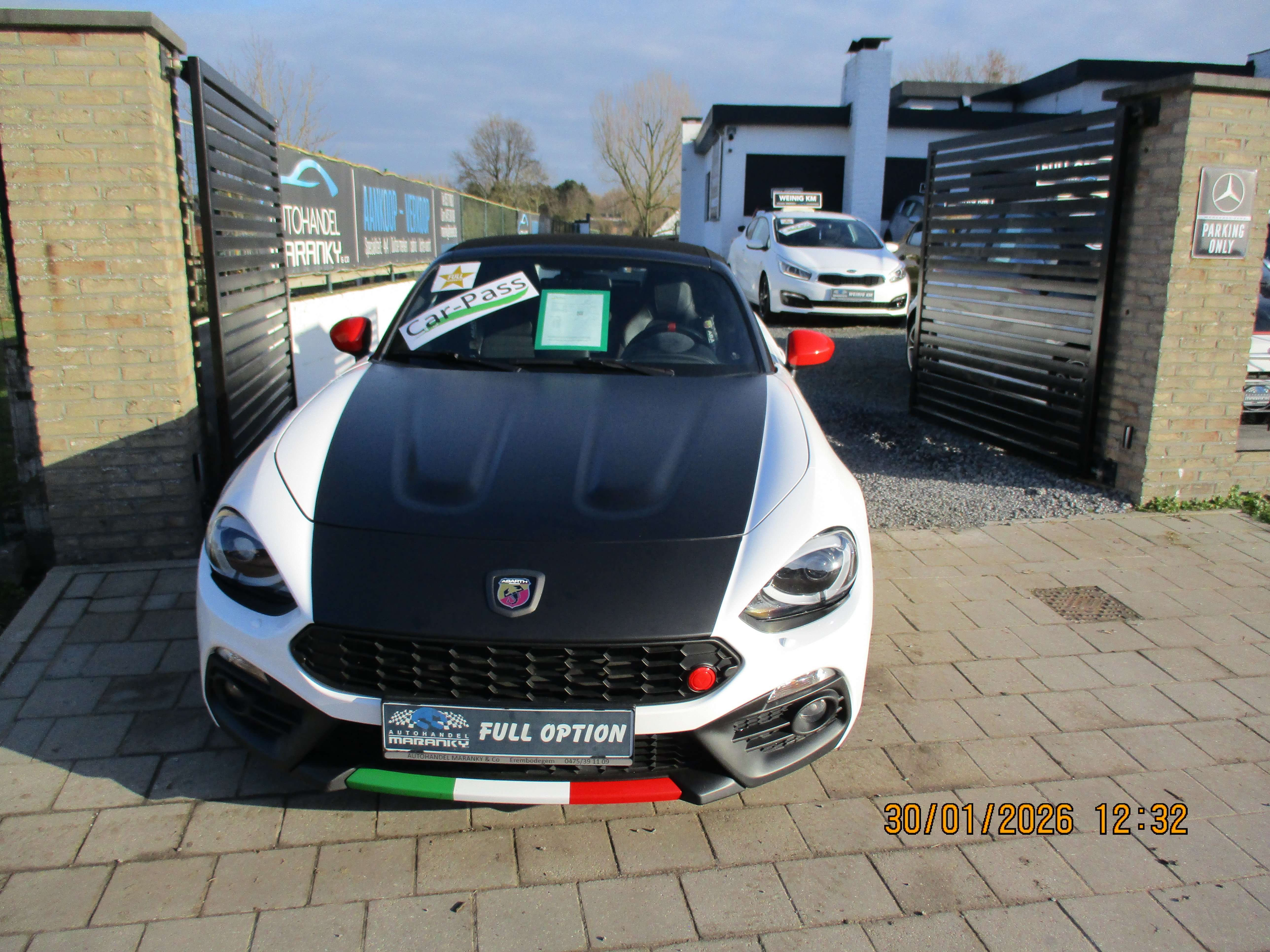Abarth 124 Spider 1.4I TURBO 170PK FULL OPTION NAVI LEDER MONZA BOSE Maranky & Co