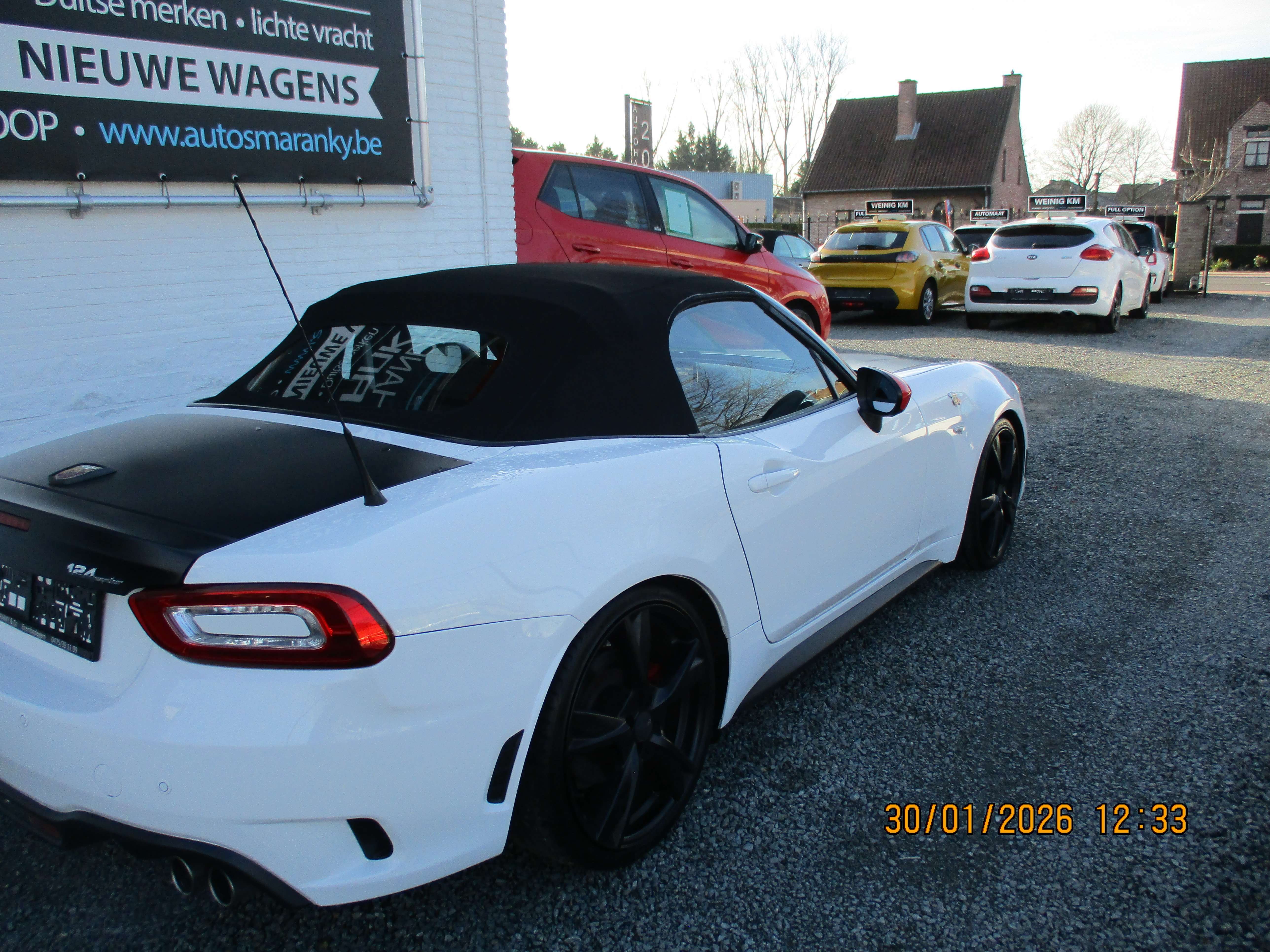 Abarth 124 Spider 1.4I TURBO 170PK FULL OPTION NAVI LEDER MONZA BOSE Maranky & Co