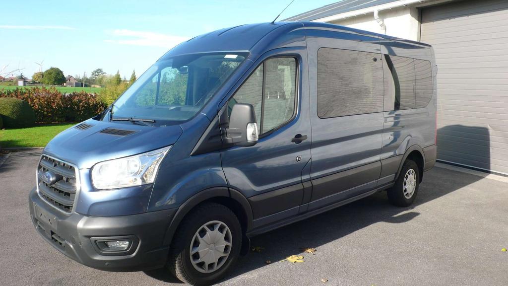 Ford Transit Bus L2H2   MINIBUS 9 PLAATSEN AUTOMAAT 28750 NETTO Garage Frank Mesure