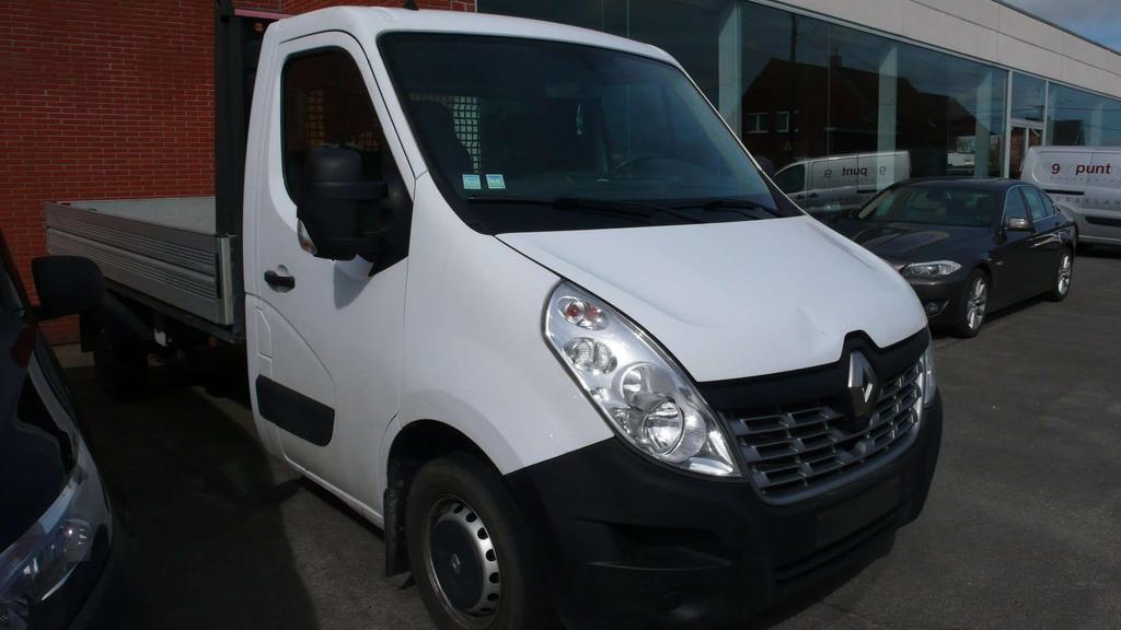 Renault Master L4 open bak 4 meterlang  eu 6  140 pk  17350 euro Garage Frank Mesure