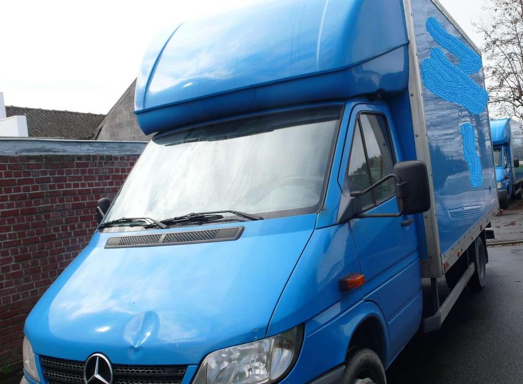 Mercedes-Benz Sprinter 411 cdi meubelkoffer 4 meter 4450 + btw Garage Frank Mesure