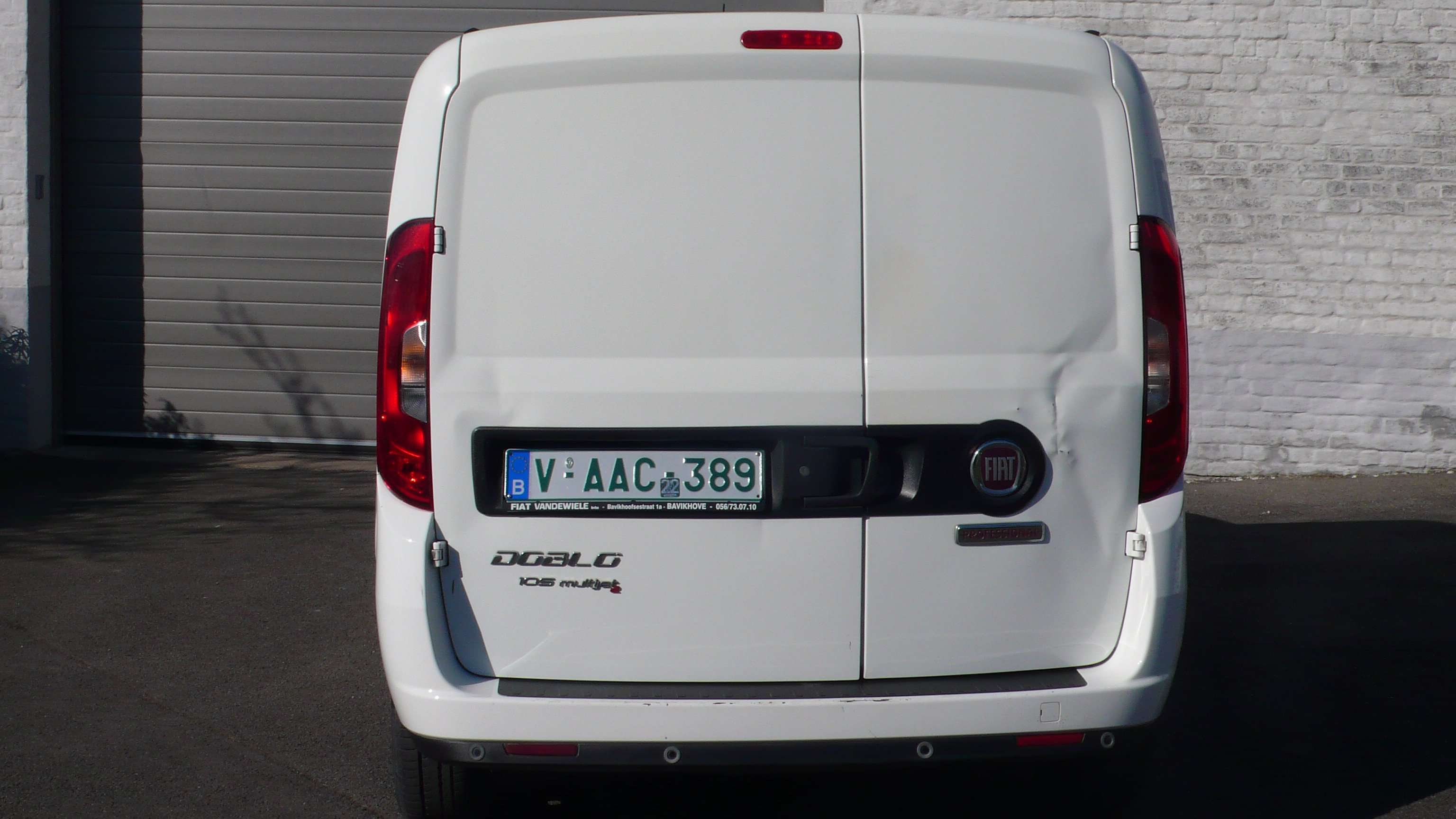 Fiat Doblo lang   3 zittingen   airco  9000 netto Garage Frank Mesure