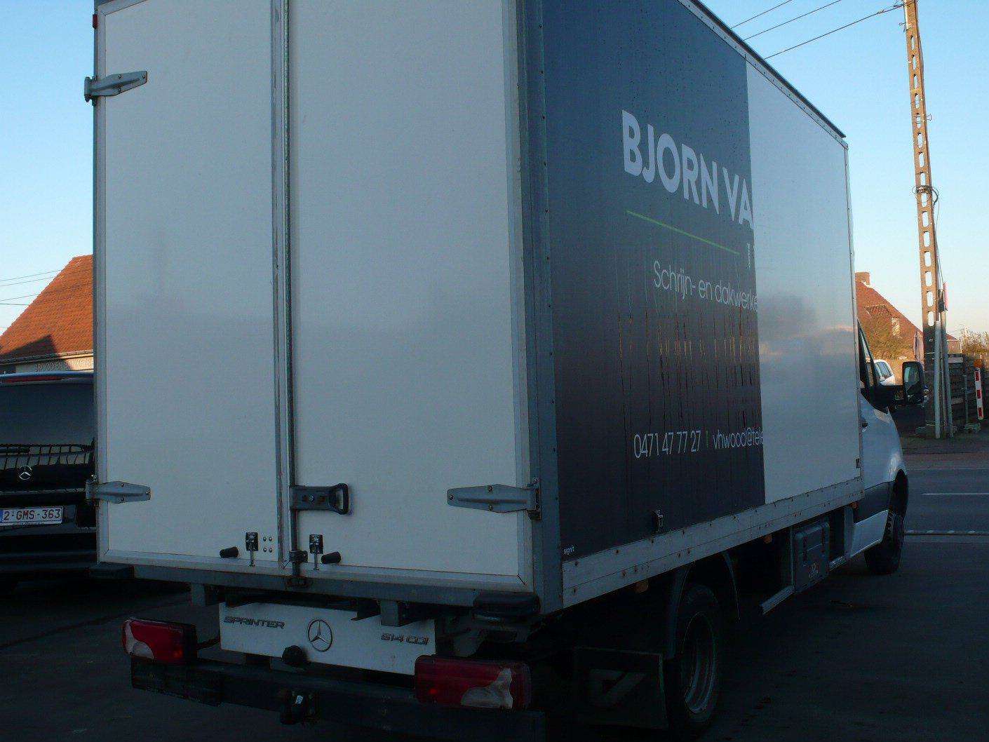 Mercedes-Benz Sprinter 514 CDI - met koffer - B rijbewijs - 21250euro+btw Garage Frank Mesure