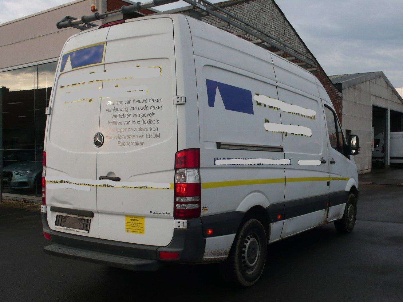 Mercedes-Benz Sprinter 313 CDI - L2H2 - 244.000 km - 7500 euro + btw Garage Frank Mesure