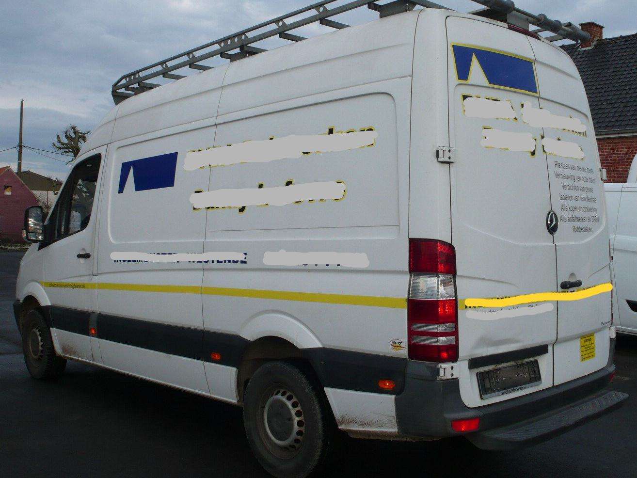 Mercedes-Benz Sprinter 313 CDI - L2H2 - 244.000 km - 7500 euro + btw Garage Frank Mesure