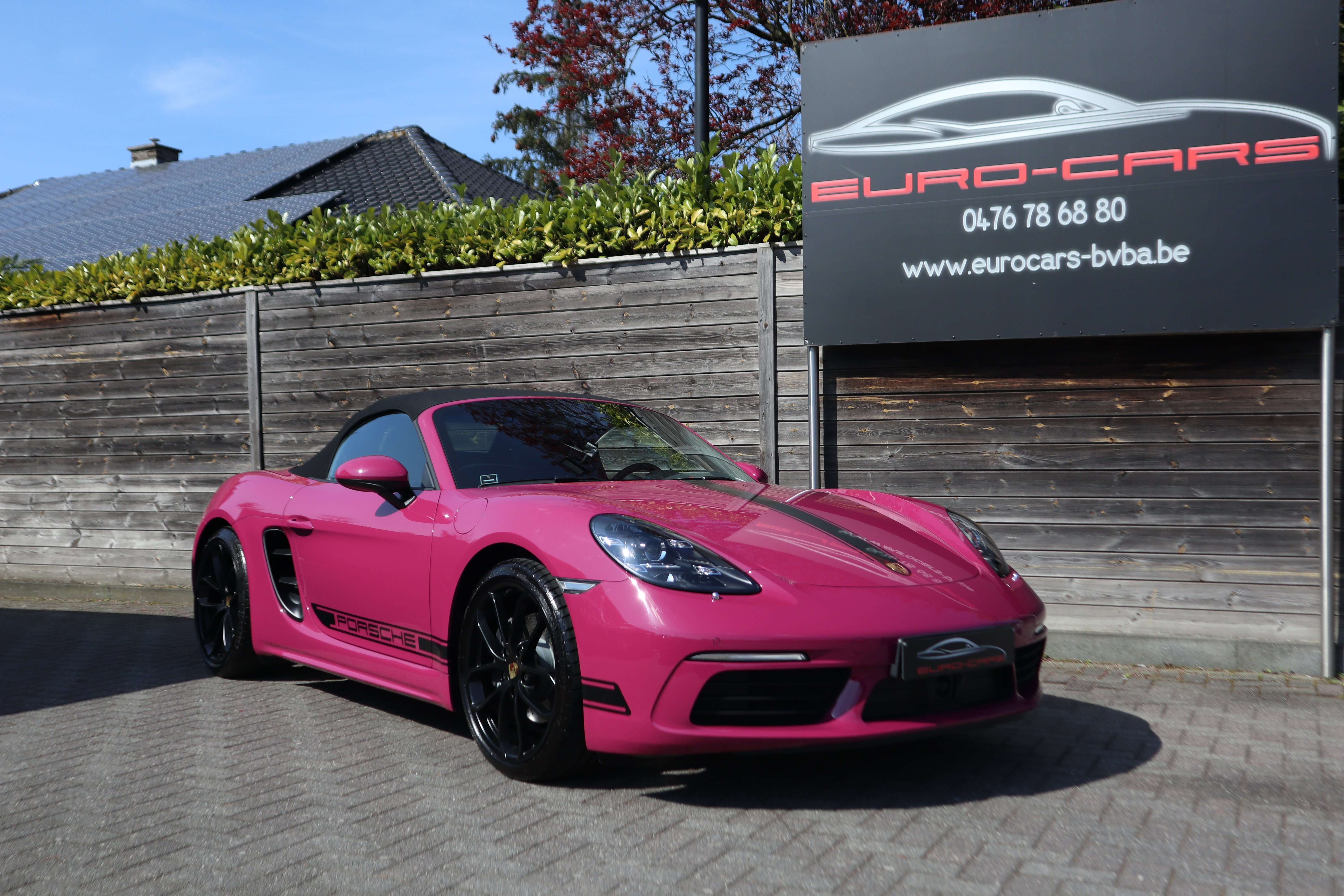 Porsche Boxster 718 StyleEdition/Adapt/Pdls/Pasm/Chrono/Camera/Gps EuroCars -Aalst bv