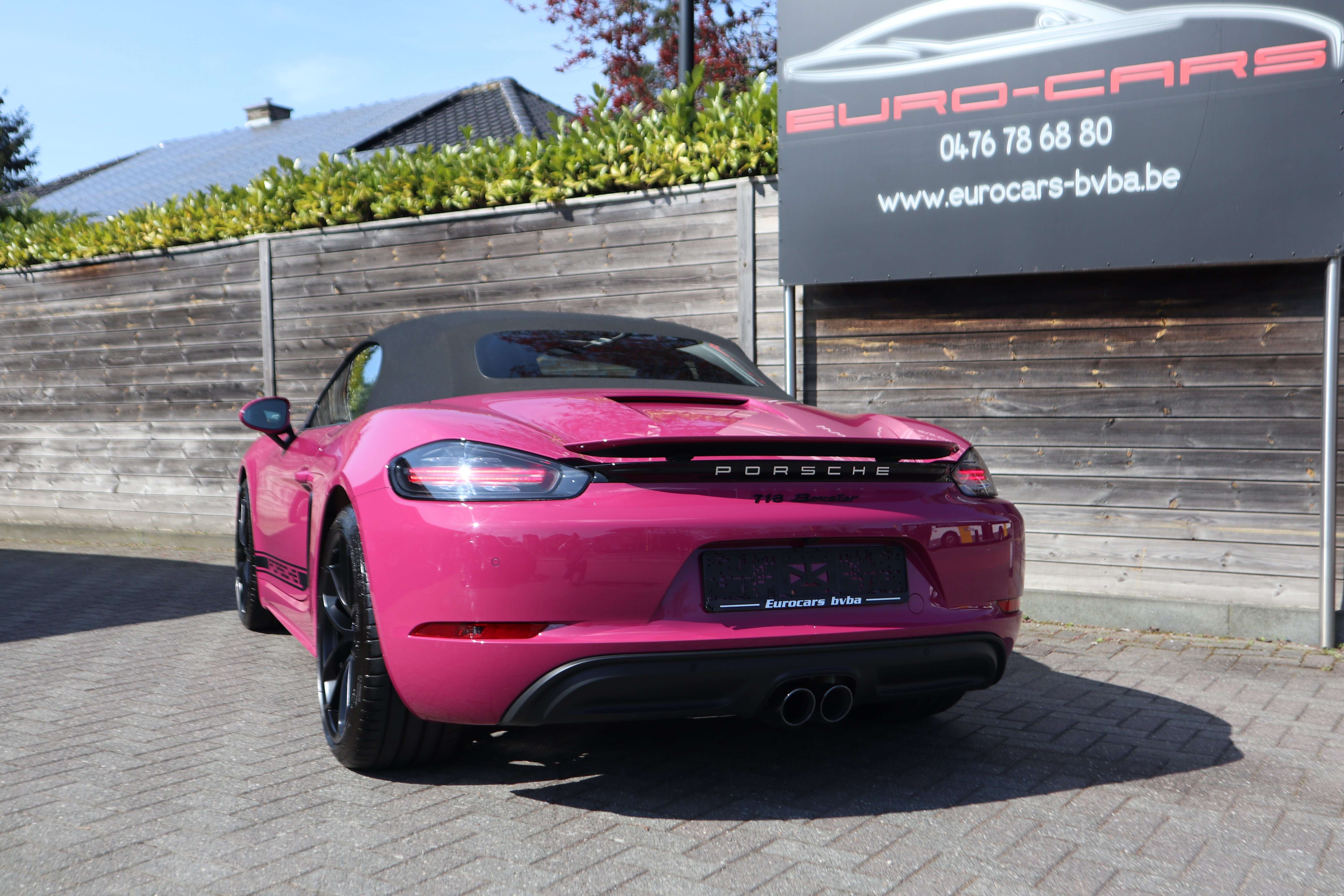 Porsche Boxster 718 StyleEdition/Adapt/Pdls/Pasm/Chrono/Camera/Gps EuroCars -Aalst bv