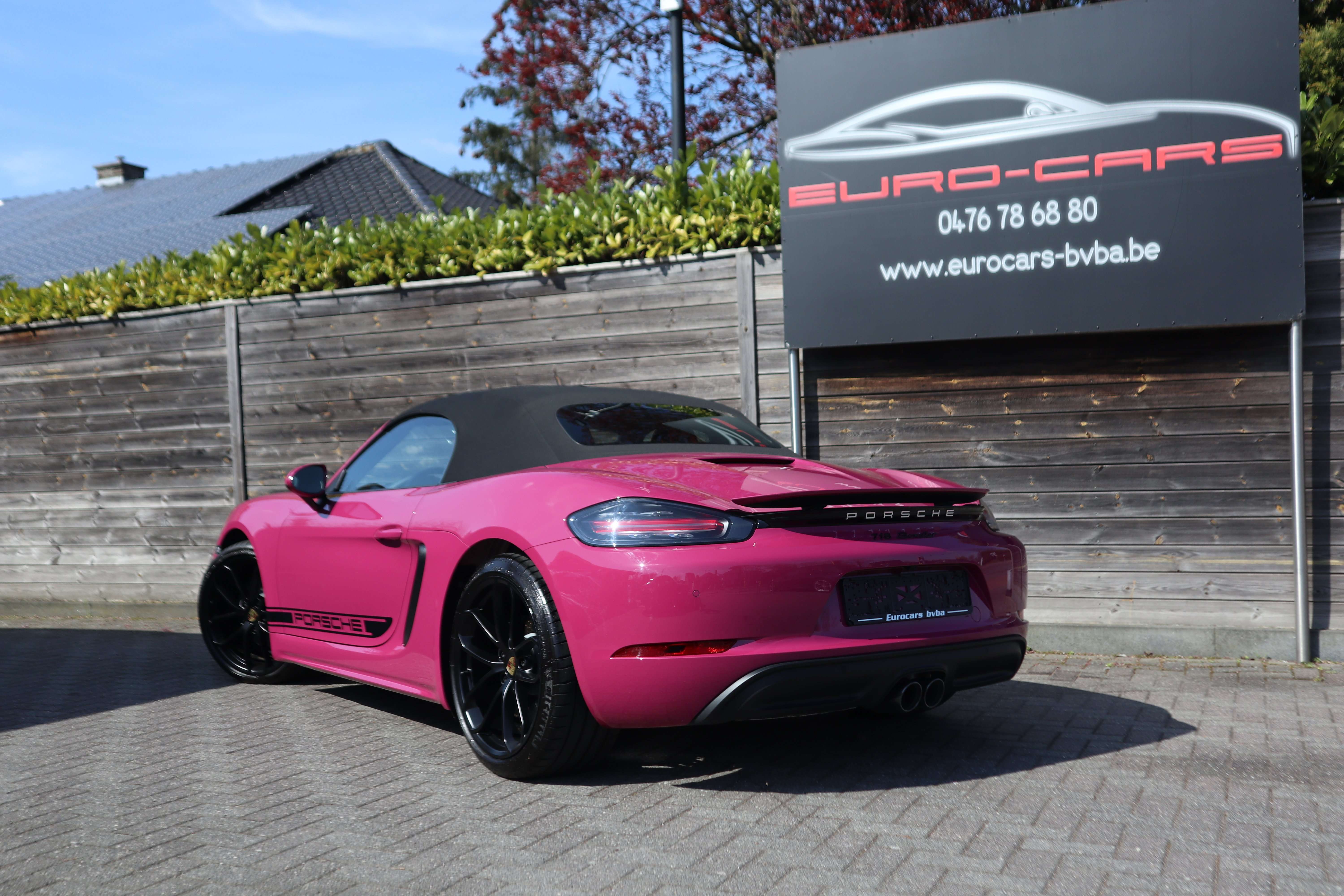 Porsche Boxster 718 StyleEdition/Adapt/Pdls/Pasm/Chrono/Camera/Gps EuroCars -Aalst bv