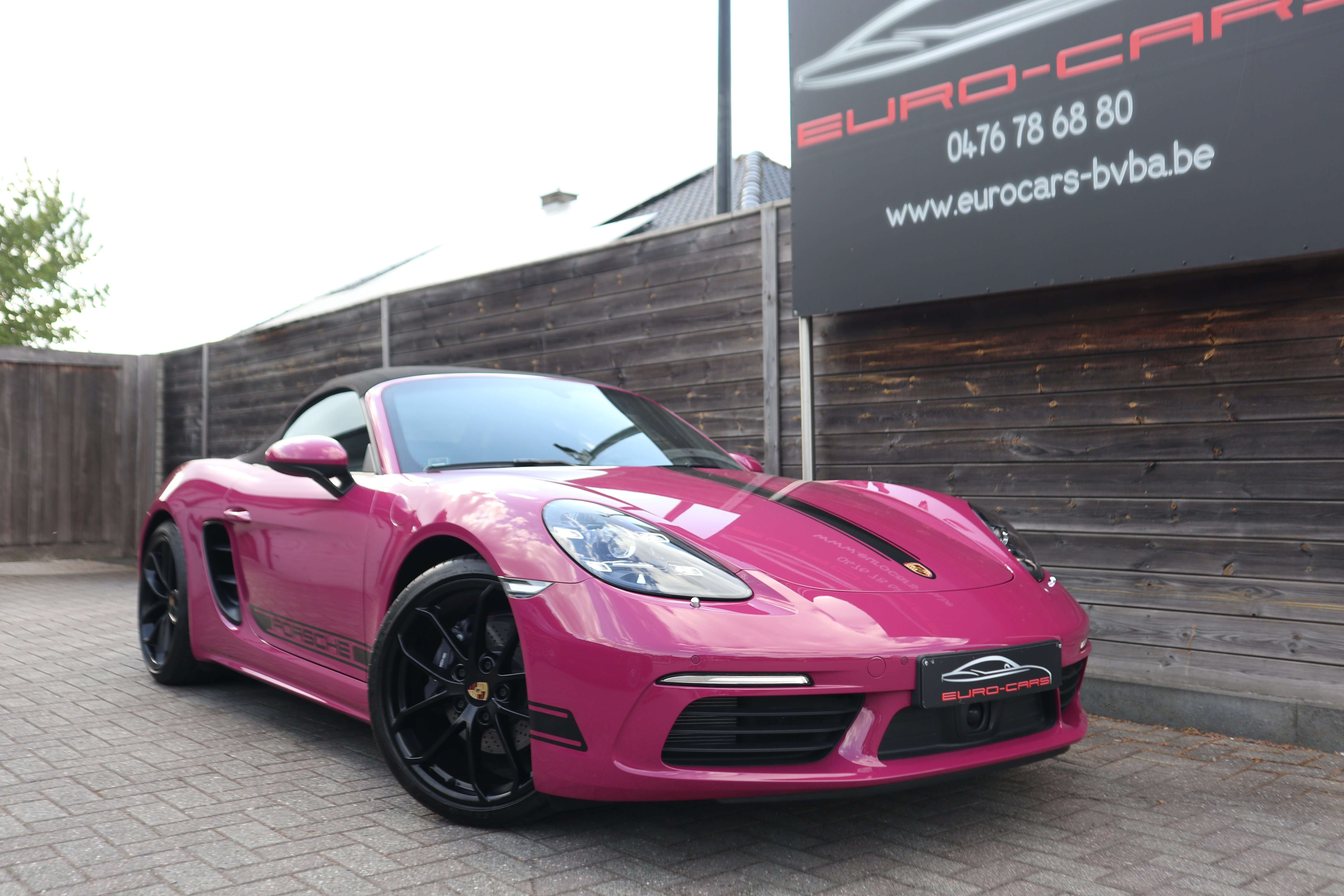 Porsche Boxster 718 StyleEdition/Adapt/Pdls/Pasm/Chrono/Camera/Gps EuroCars -Aalst bv