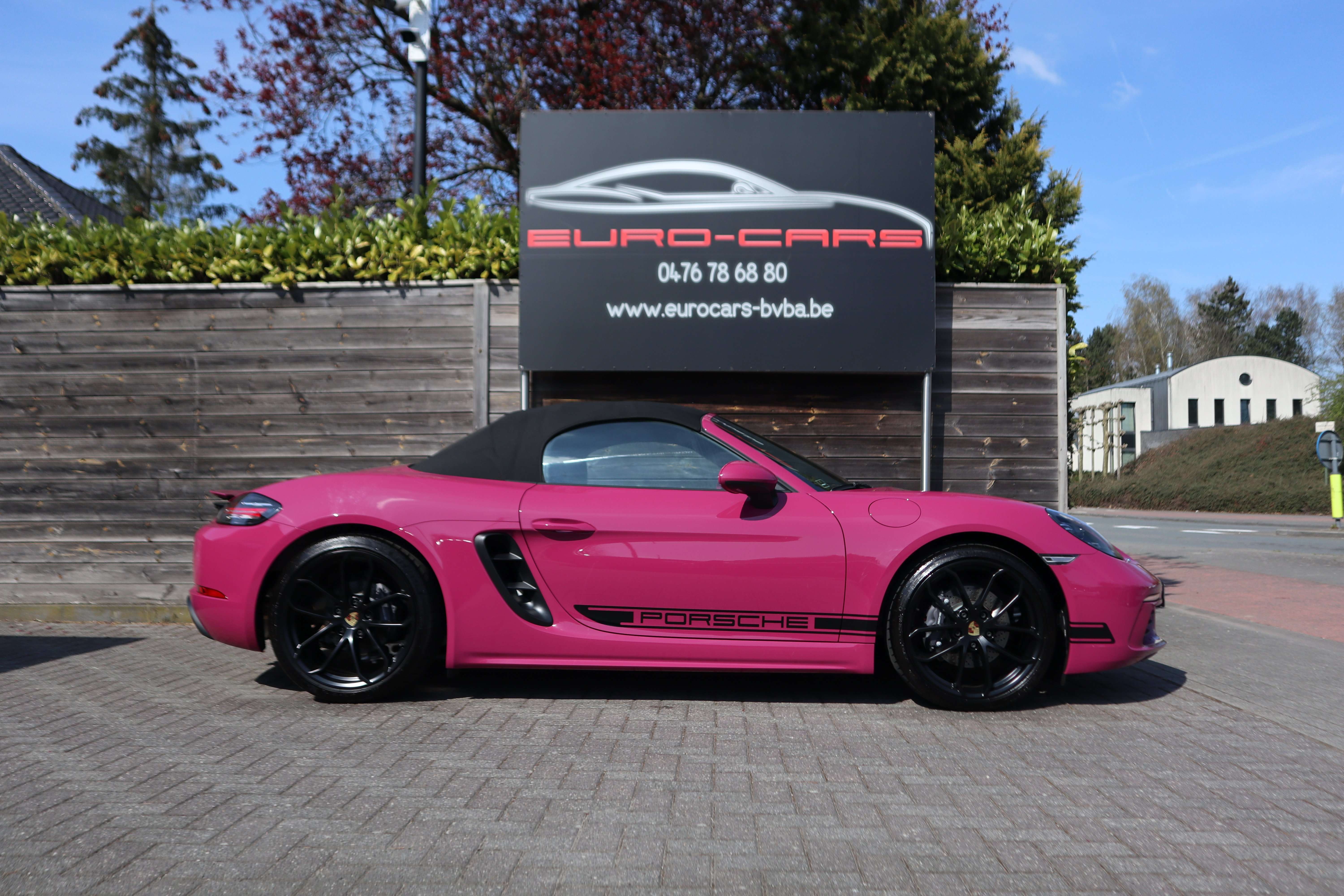 Porsche Boxster 718 StyleEdition/Adapt/Pdls/Pasm/Chrono/Camera/Gps EuroCars -Aalst bv