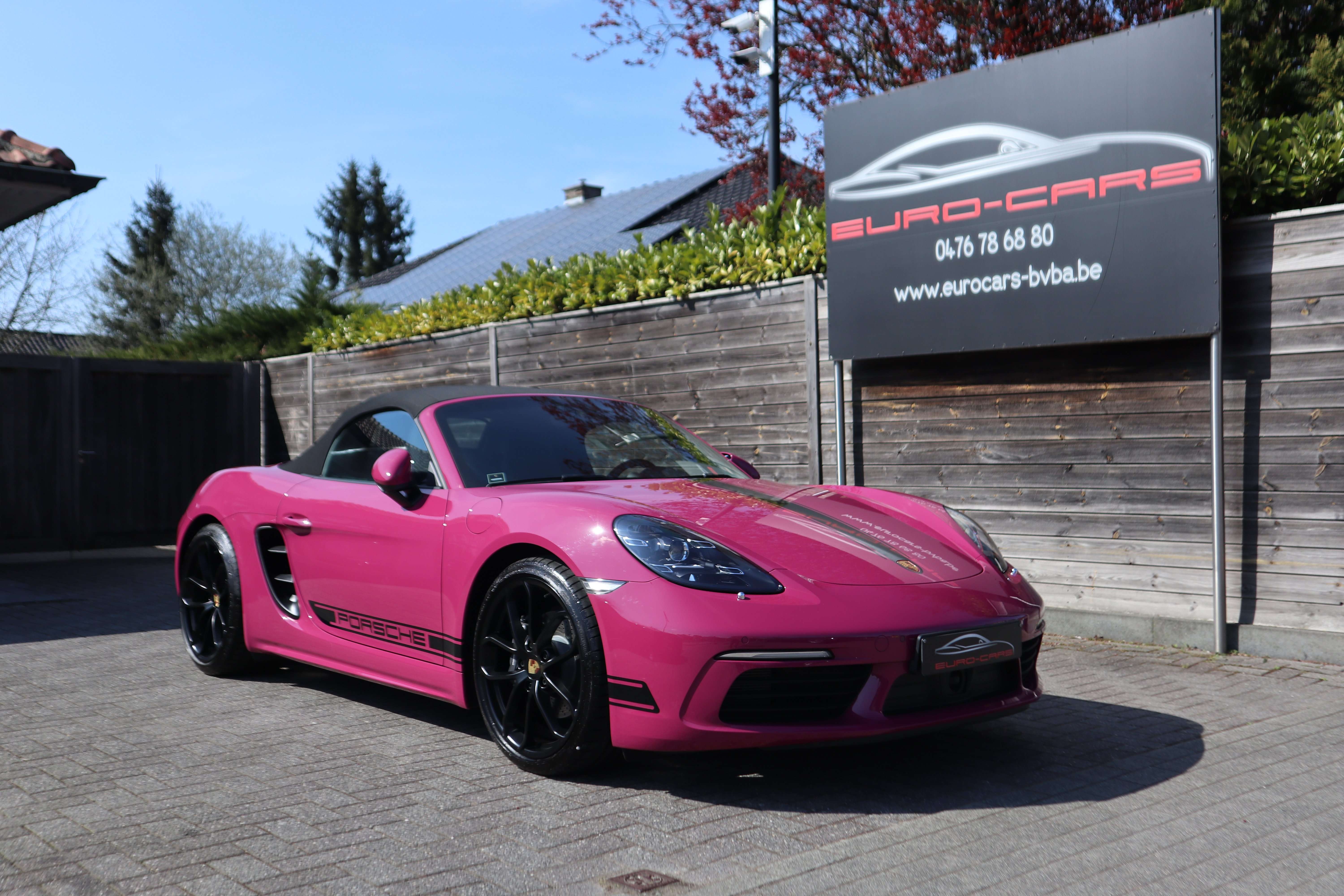 Porsche Boxster 718 StyleEdition/Adapt/Pdls/Pasm/Chrono/Camera/Gps EuroCars -Aalst bv
