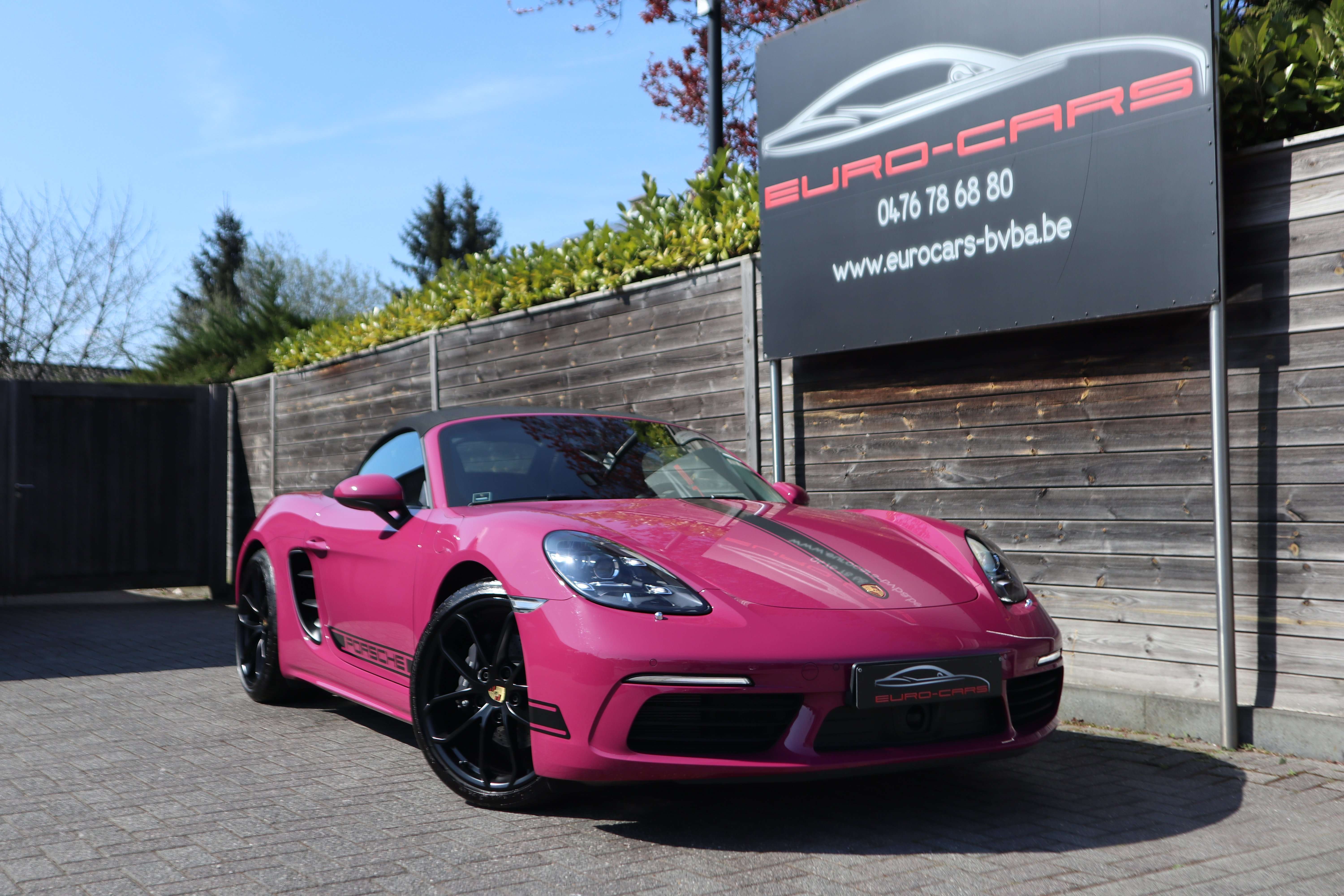 Porsche Boxster 718 StyleEdition/Adapt/Pdls/Pasm/Chrono/Camera/Gps EuroCars -Aalst bv