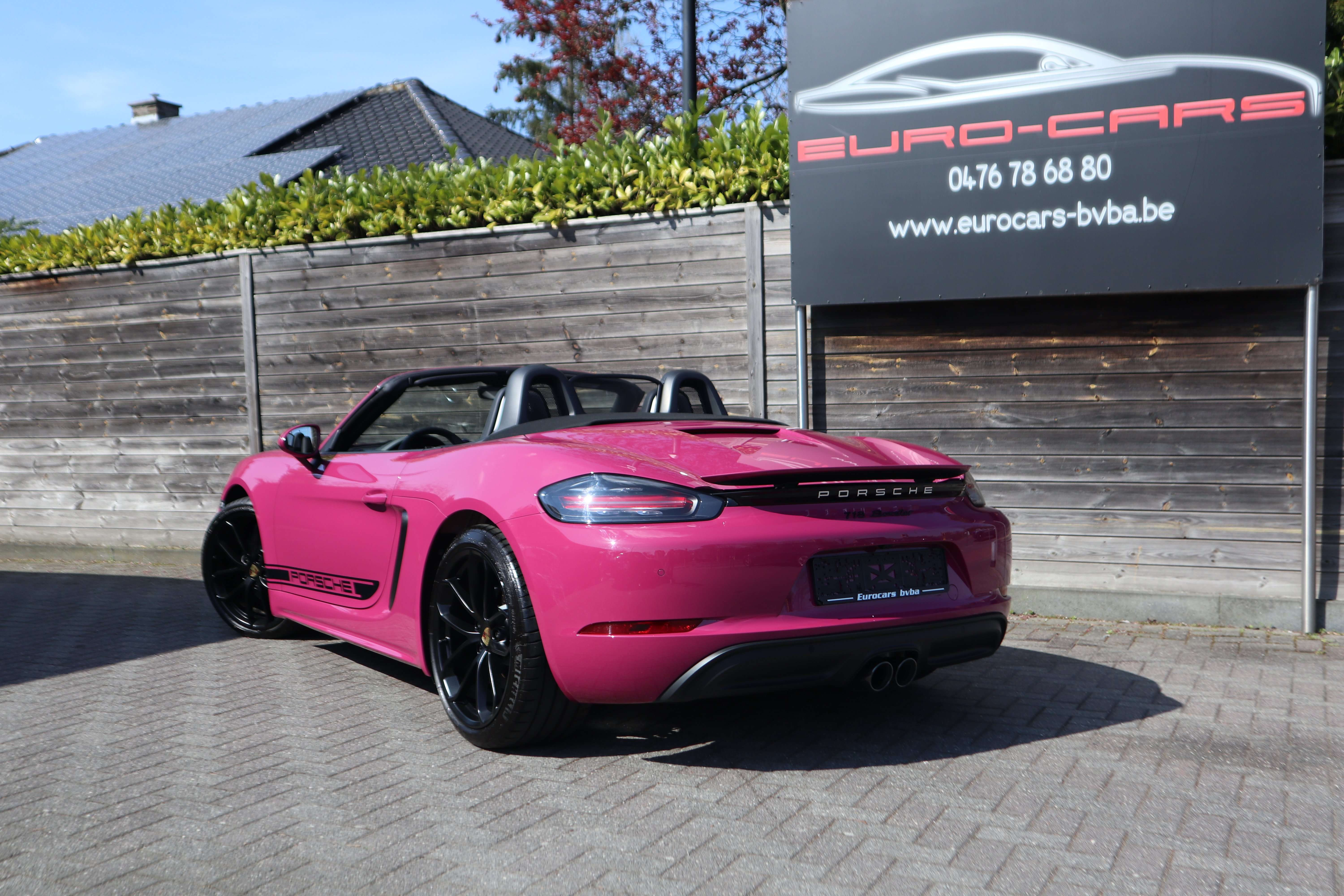 Porsche Boxster 718 StyleEdition/Adapt/Pdls/Pasm/Chrono/Camera/Gps EuroCars -Aalst bv