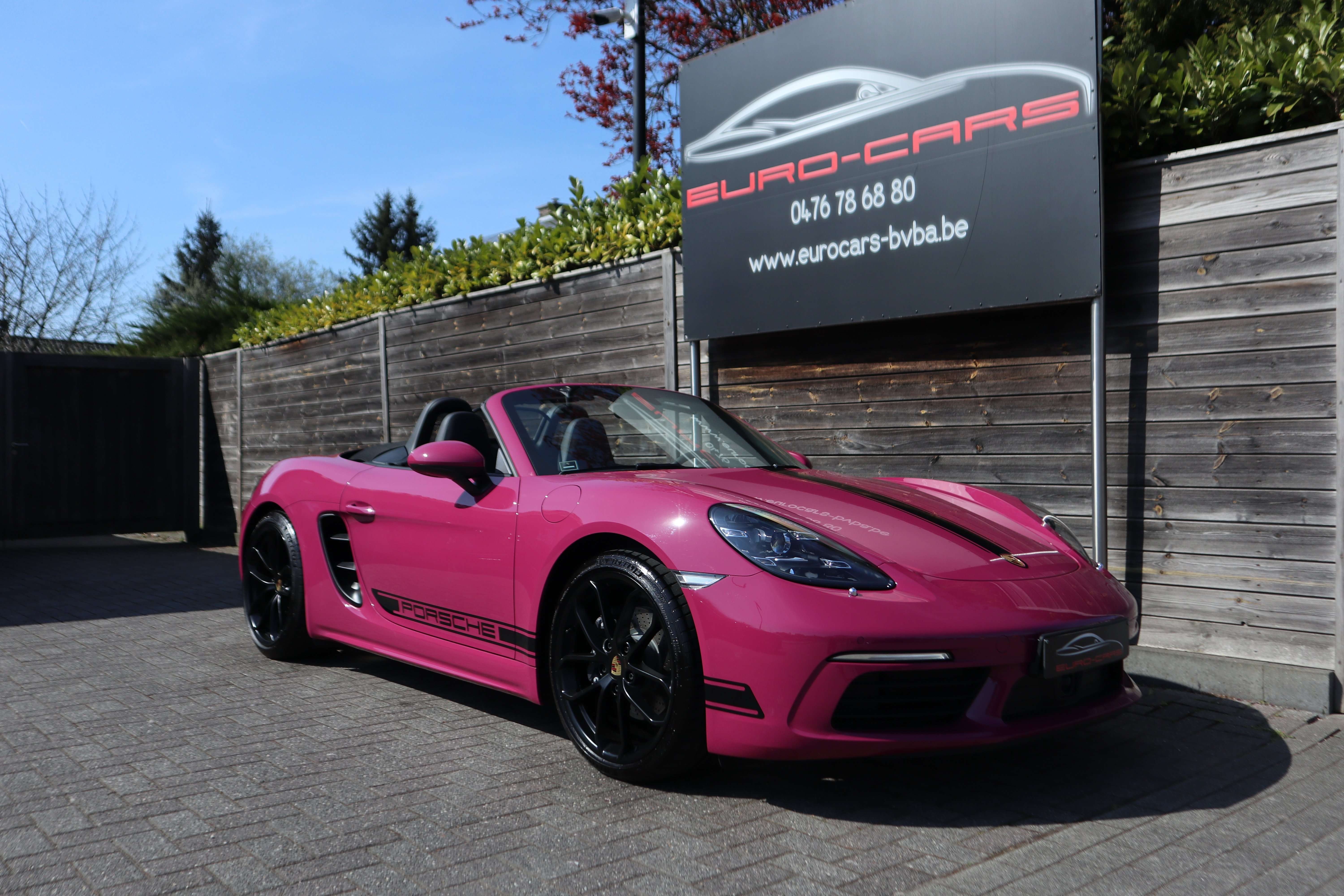 Porsche Boxster 718 StyleEdition/Adapt/Pdls/Pasm/Chrono/Camera/Gps EuroCars -Aalst bv