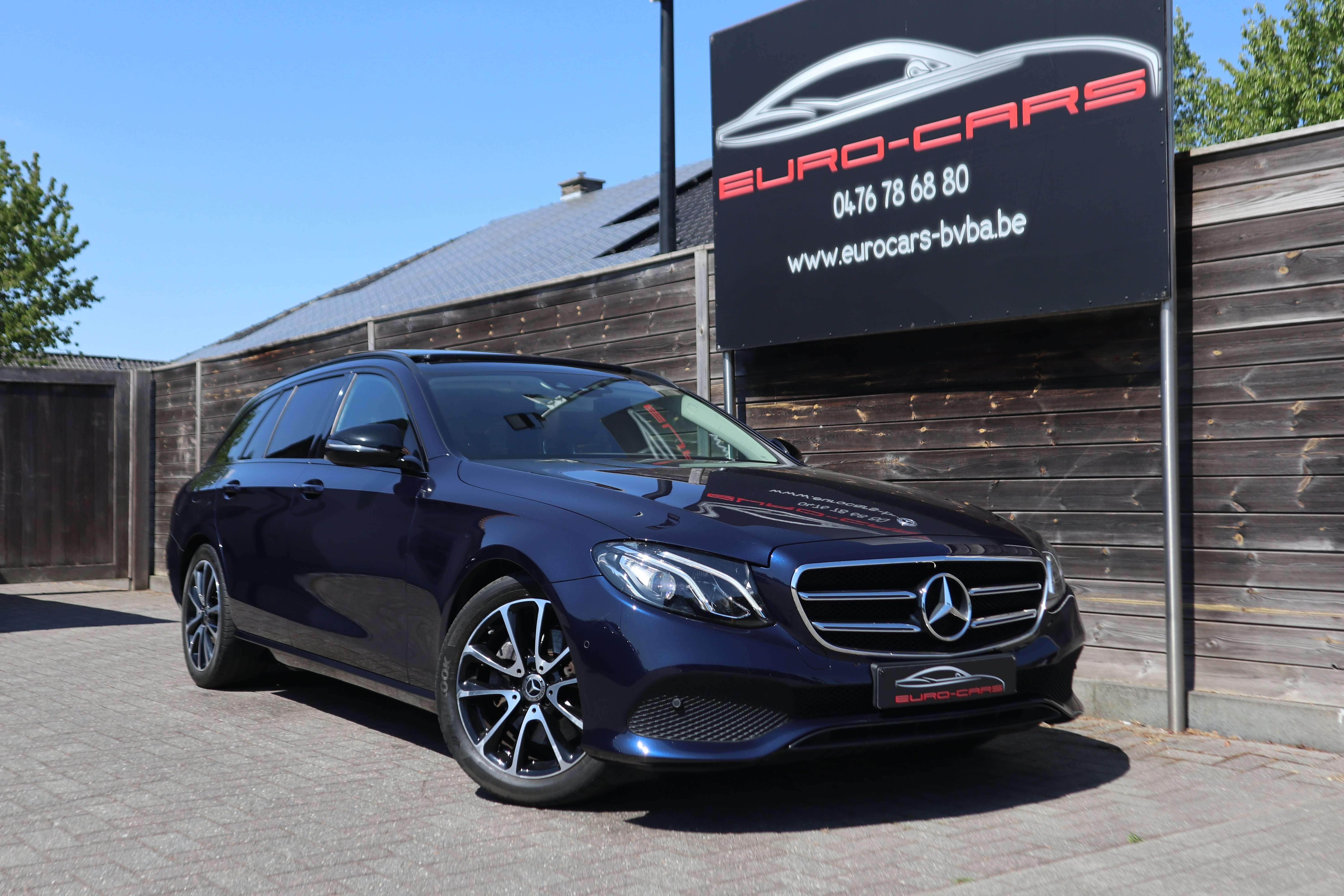 Mercedes-Benz E 220 d Aut.Night/head-up/360°/Pano/Leder/Trekhaak/ EuroCars -Aalst bv