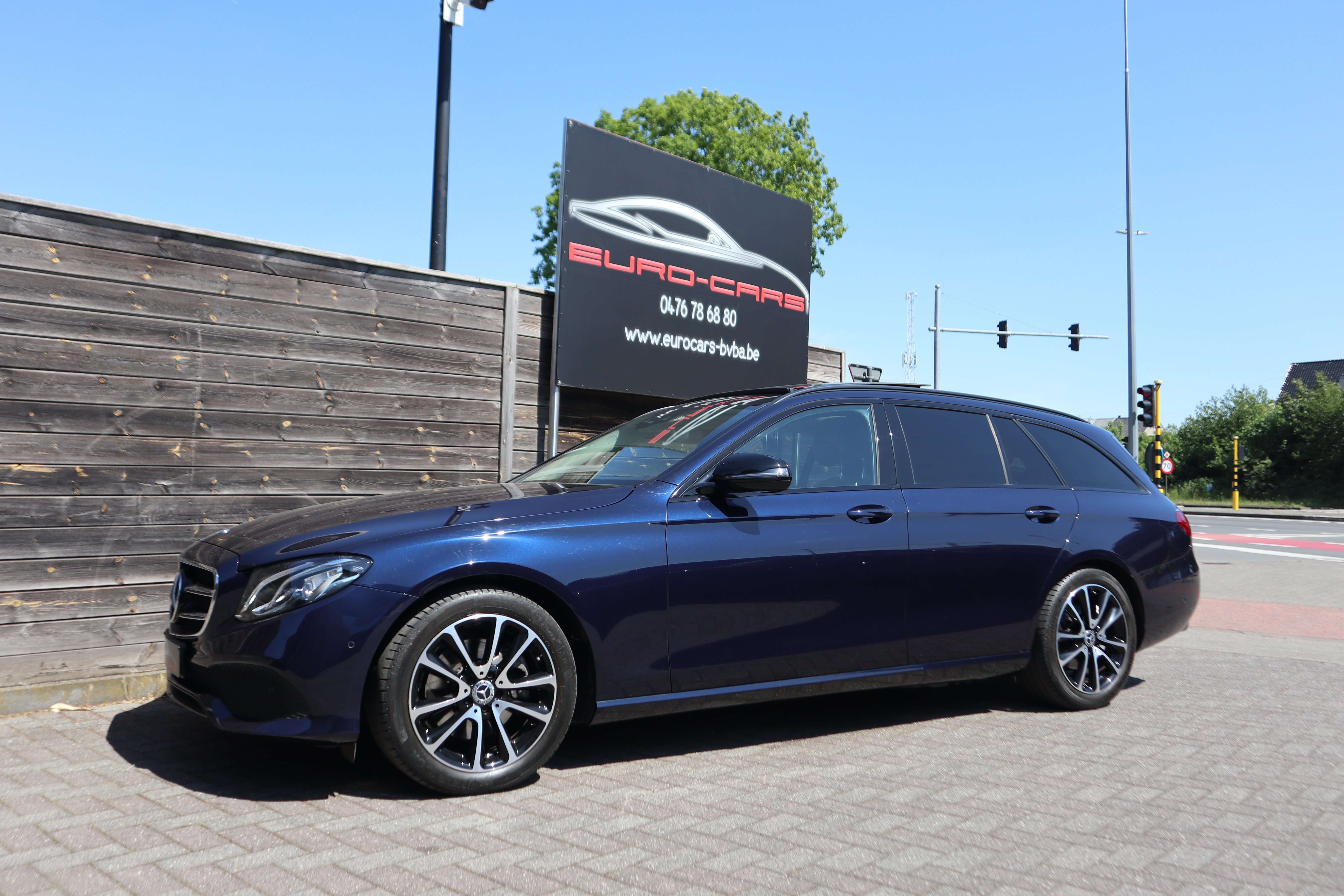 Mercedes-Benz E 220 d Aut.Night/head-up/360°/Pano/Leder/Trekhaak/ EuroCars -Aalst bv
