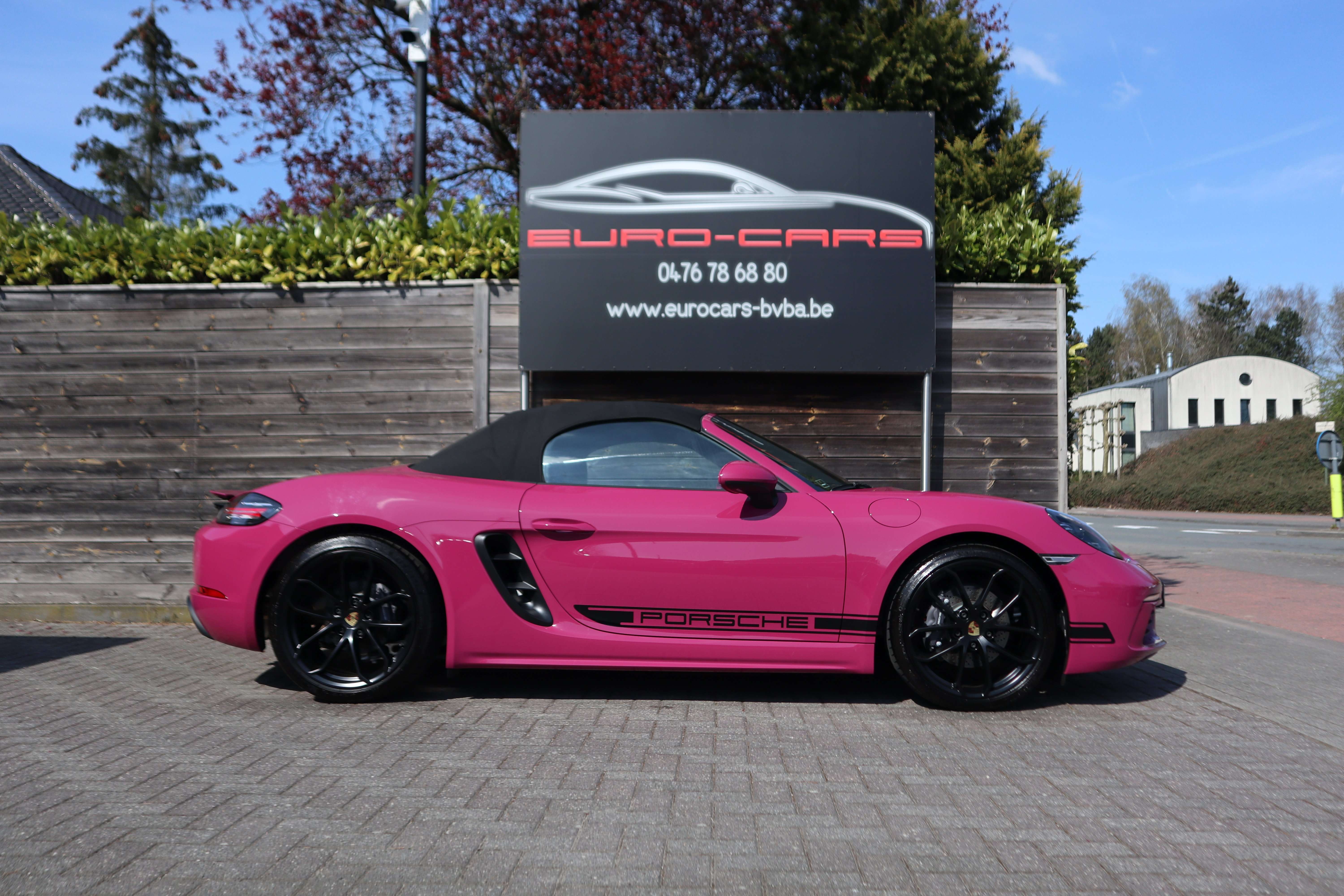 Porsche Boxster 718 StyleEdition/Adapt/Pdls/Pasm/Chrono/Camera/Gps EuroCars -Aalst bv