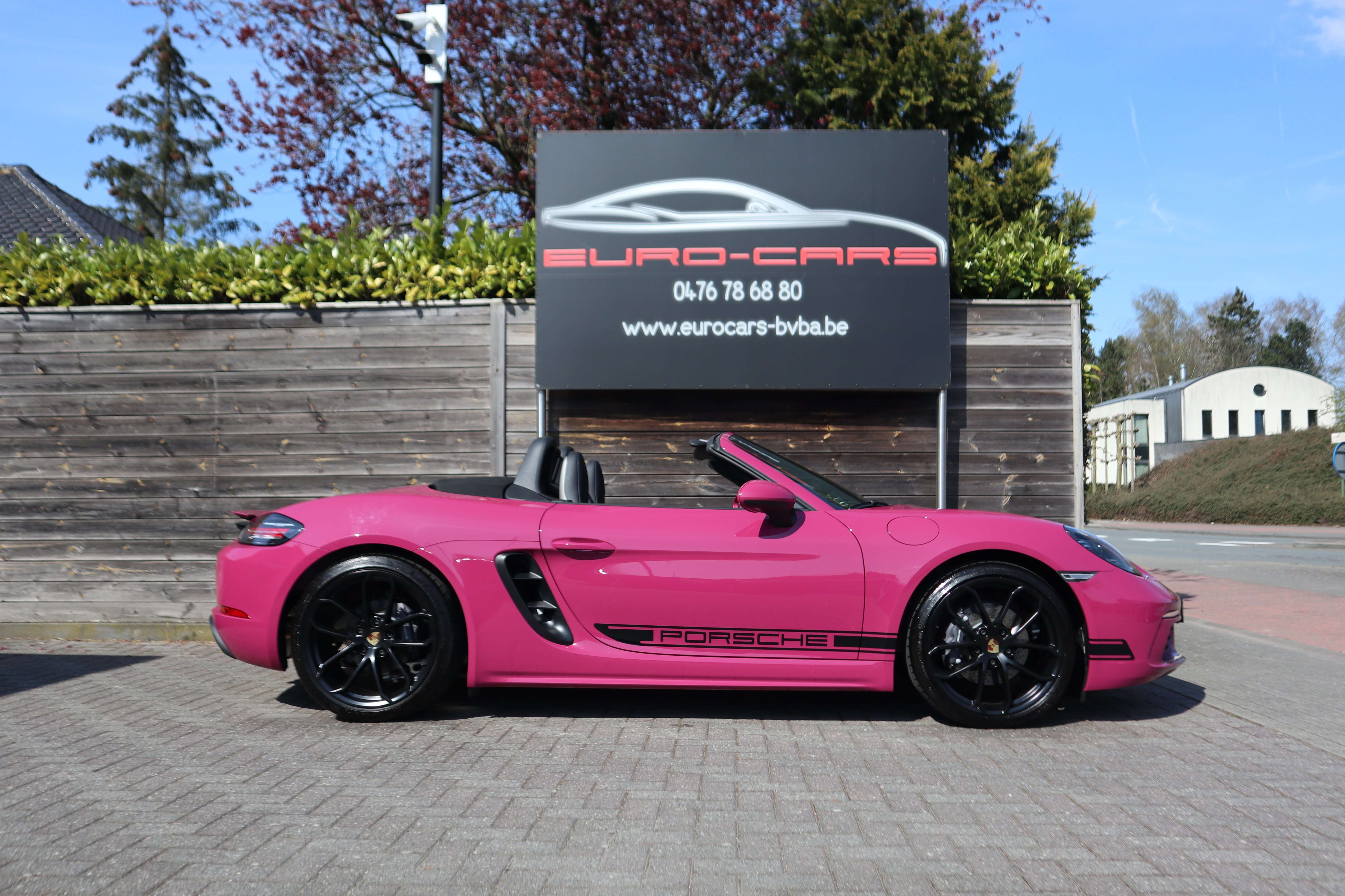 Porsche Boxster 718 StyleEdition/Adapt/Pdls/Pasm/Chrono/Camera/Gps EuroCars -Aalst bv