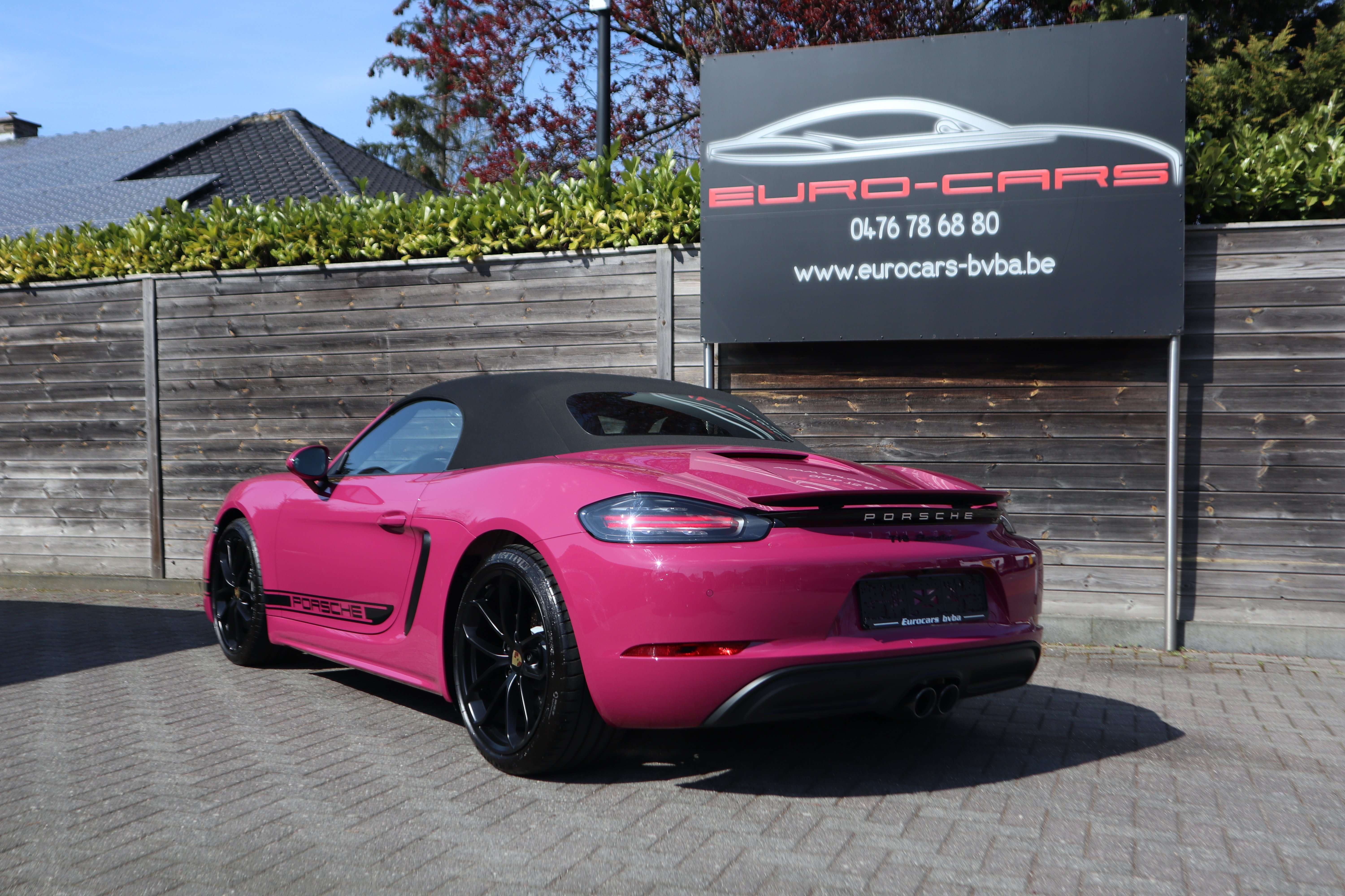 Porsche Boxster 718 StyleEdition/Adapt/Pdls/Pasm/Chrono/Camera/Gps EuroCars -Aalst bv