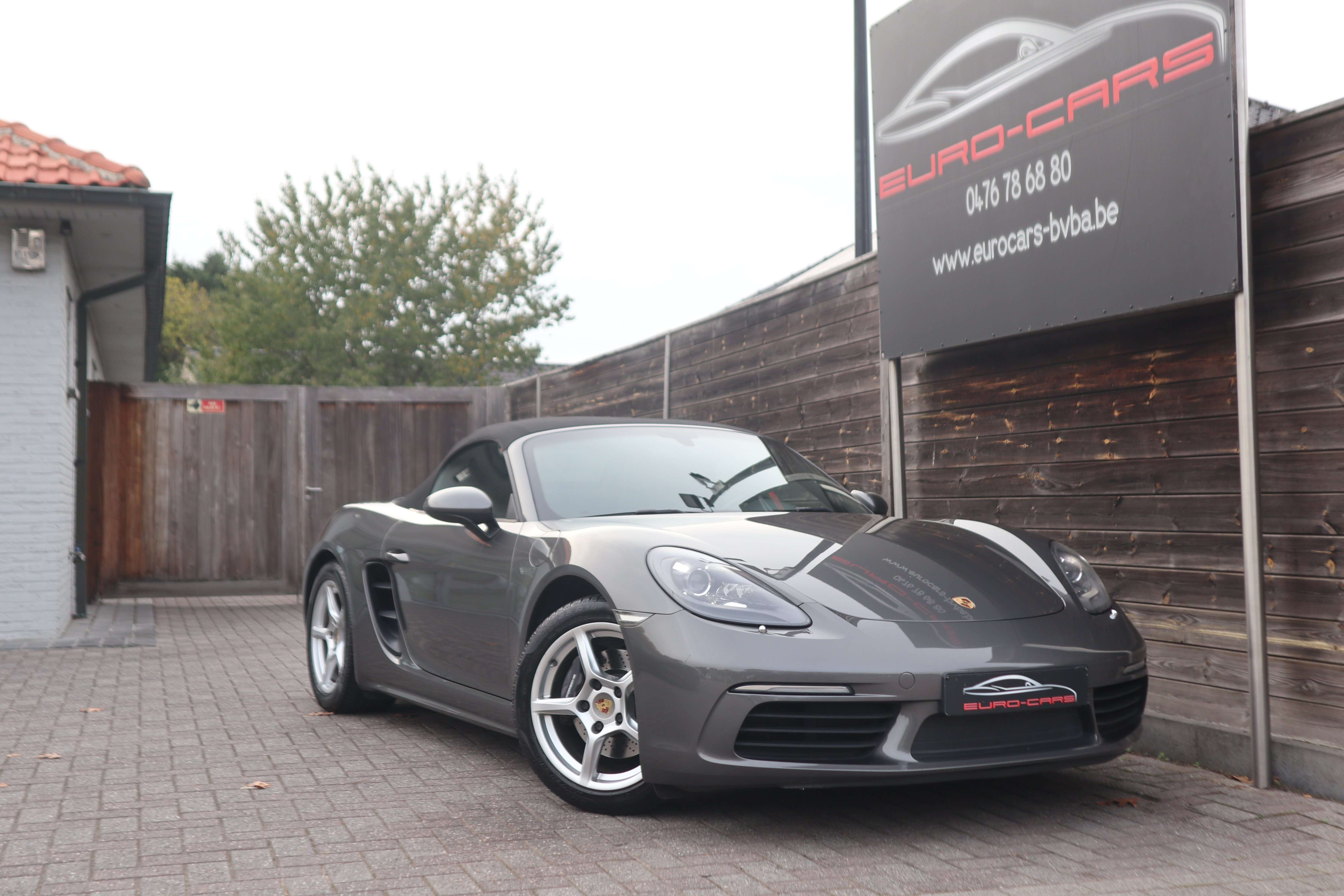 Porsche Boxster 718 pdk /GPS / PDLS / LEDER / PASM /XENON /CRUISE EuroCars -Aalst bv