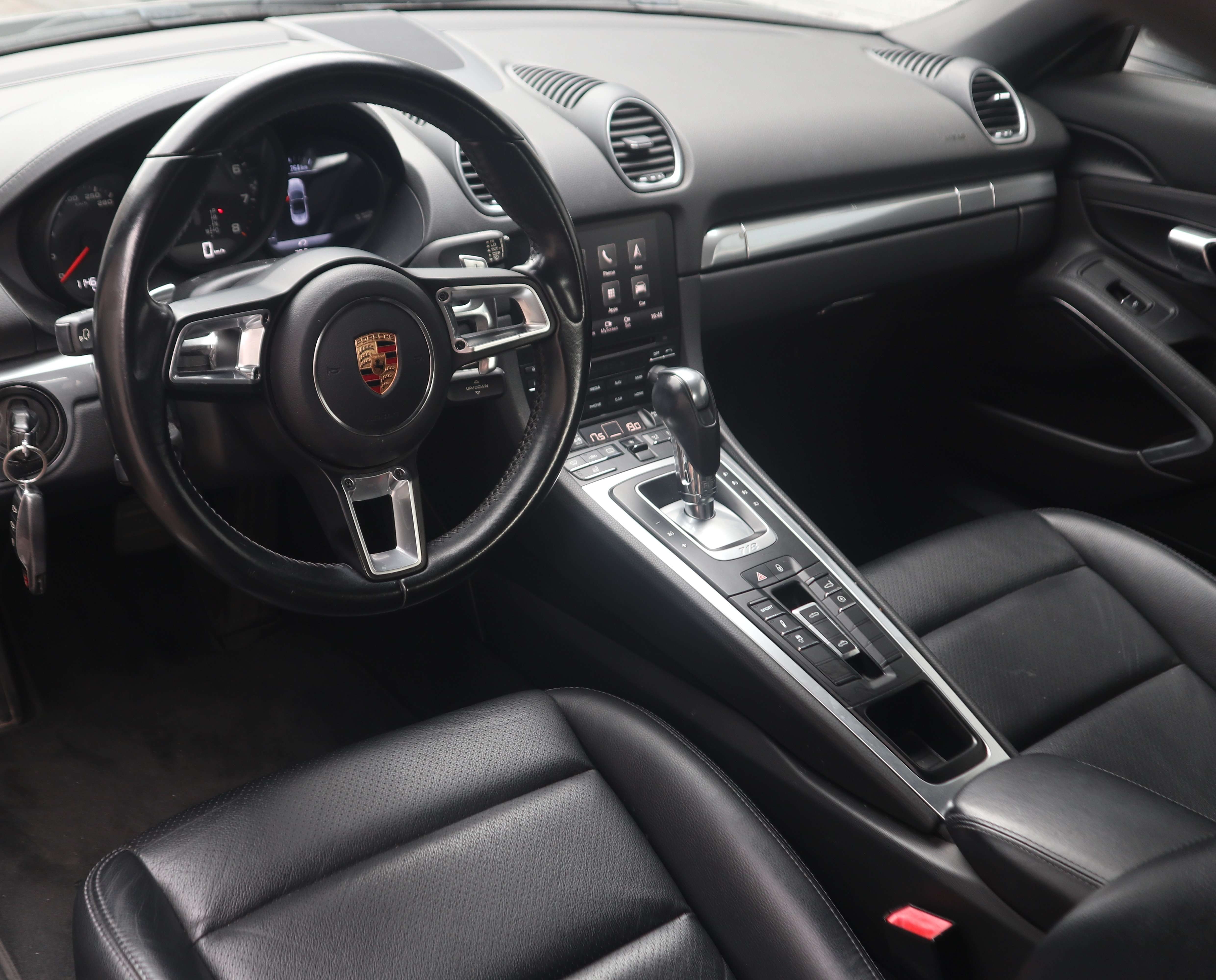 Porsche Boxster 718 pdk /GPS / PDLS / LEDER / PASM /XENON /CRUISE EuroCars -Aalst bv