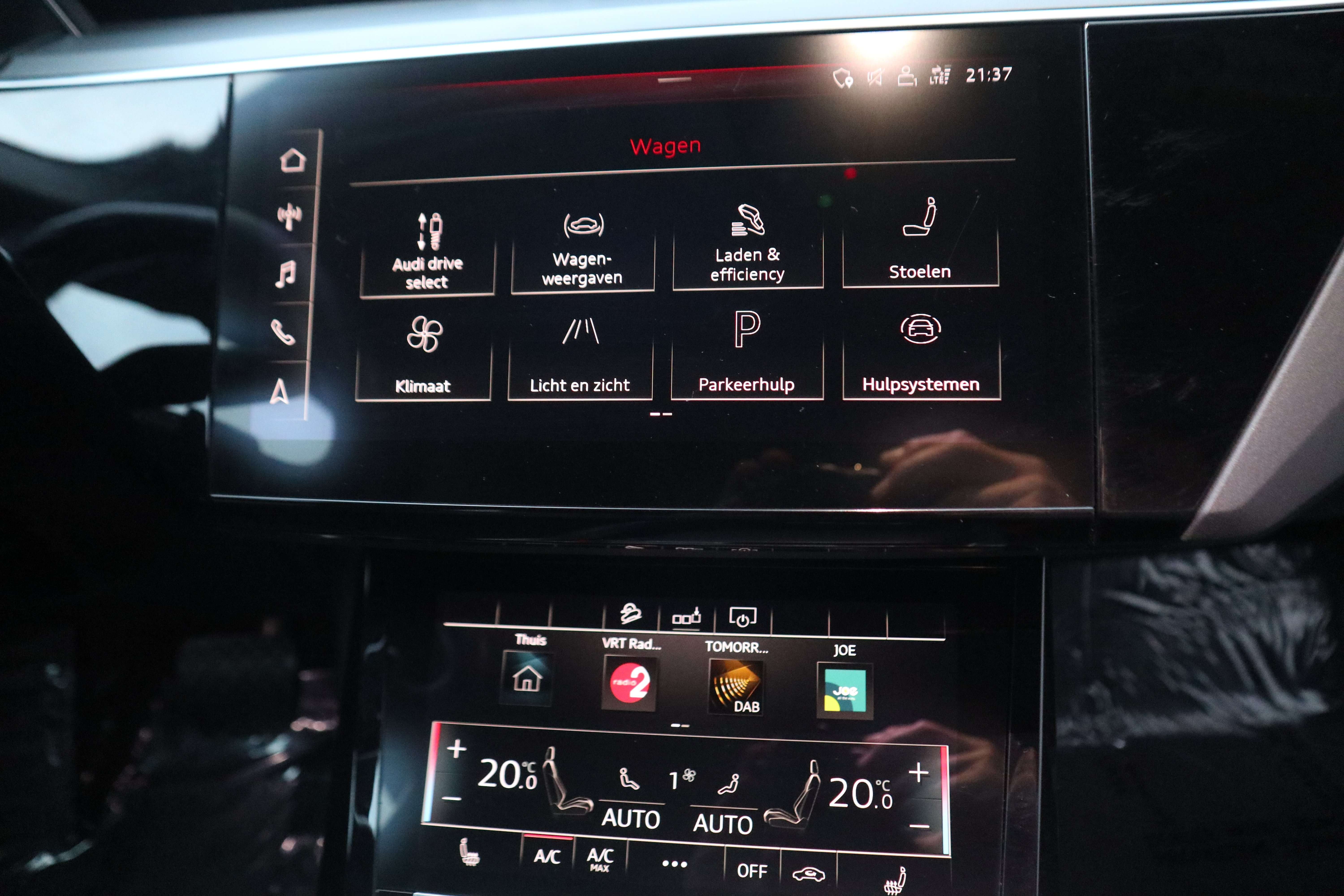 Audi e-tron 71 kWh 50 Quattro /1 ste eig /leder/360°/MEMORY EuroCars -Aalst bv