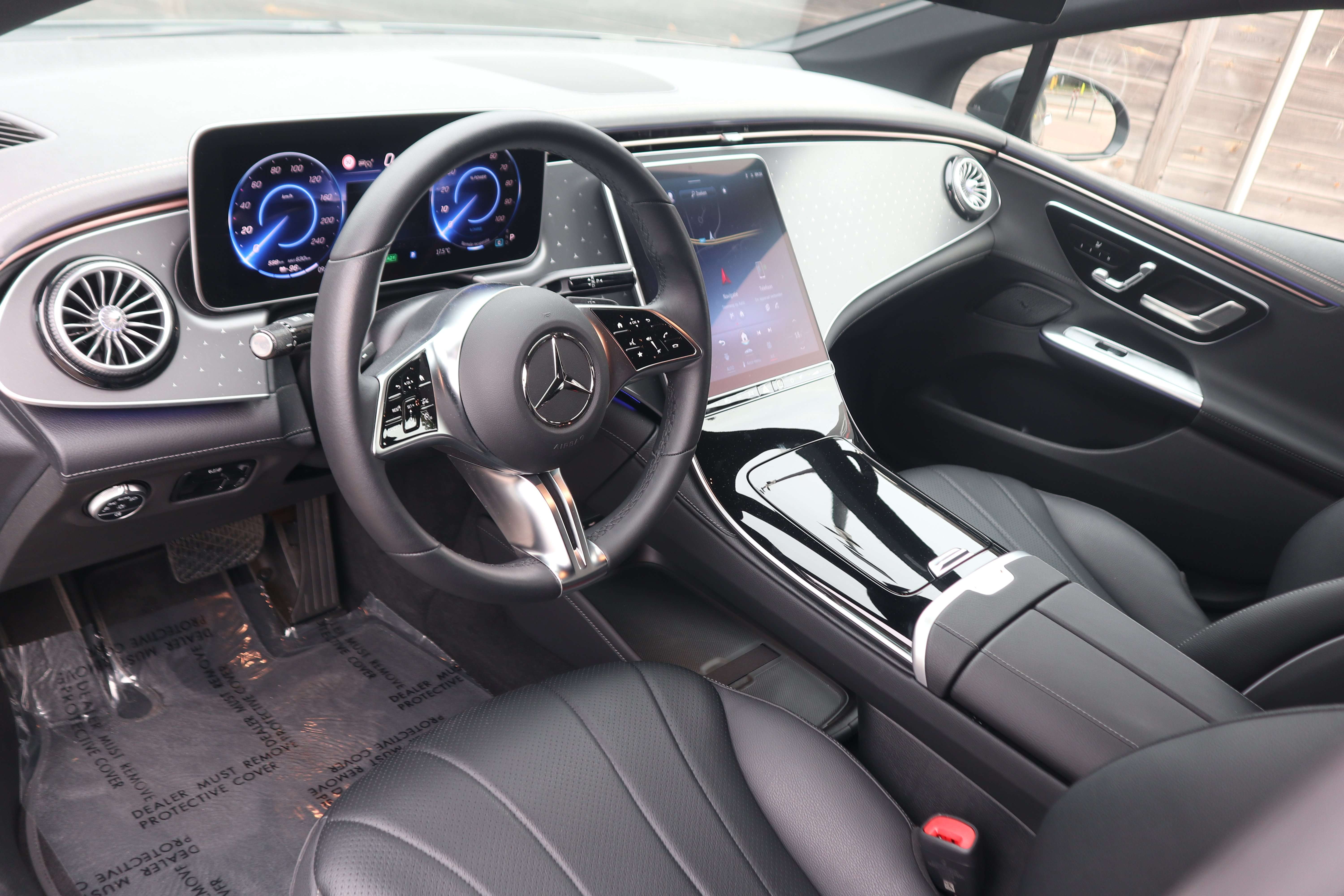 Mercedes-Benz EQE 300 AMG Line /1 eig/leder/camera/distr/night/memory/ EuroCars -Aalst bv