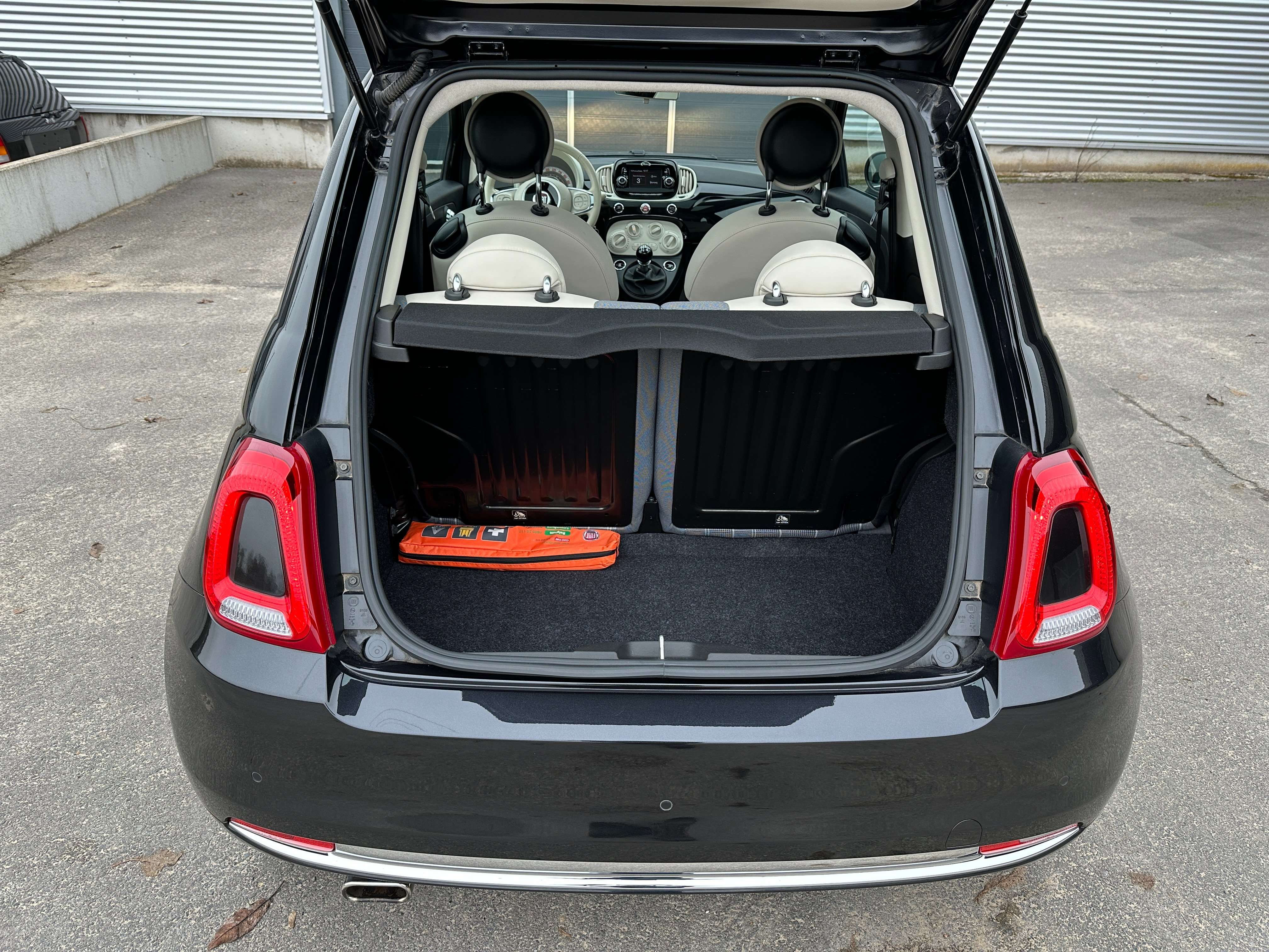 Fiat 500 1.2i Lounge (EU6d-TEMP)**Carplay PDC Pano Cruise** Garage Planckaert