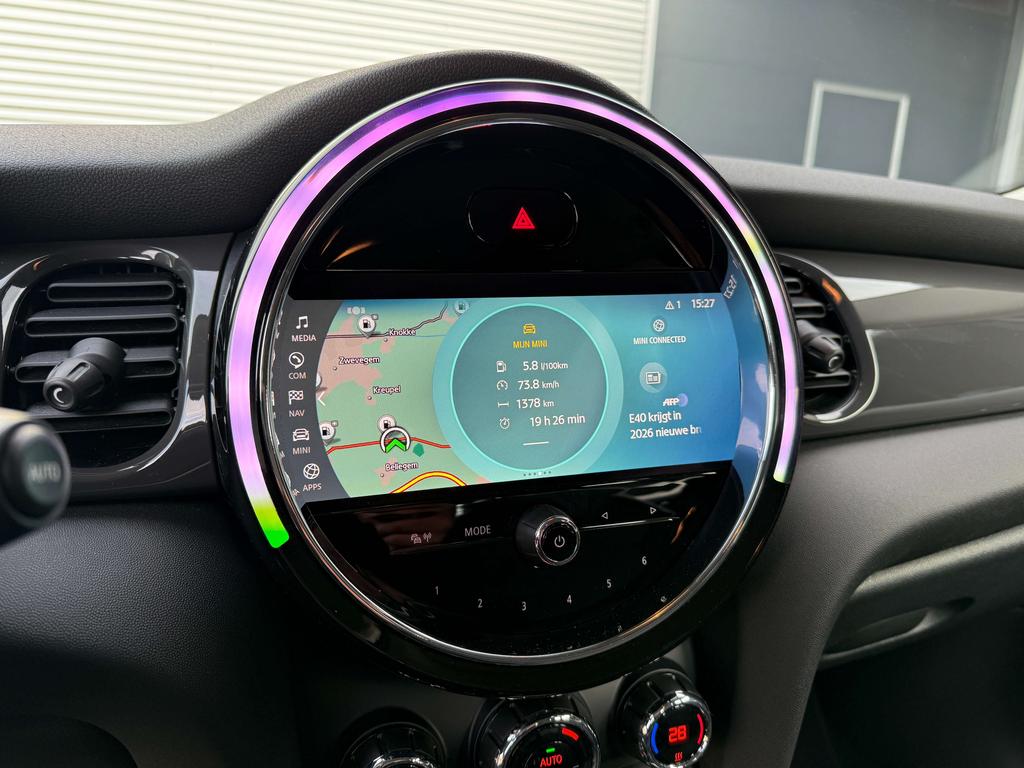 MINI One 1.5i Benzine *Moonwalk Grey/Carplay/Pdc/Cruis/navi Garage Planckaert