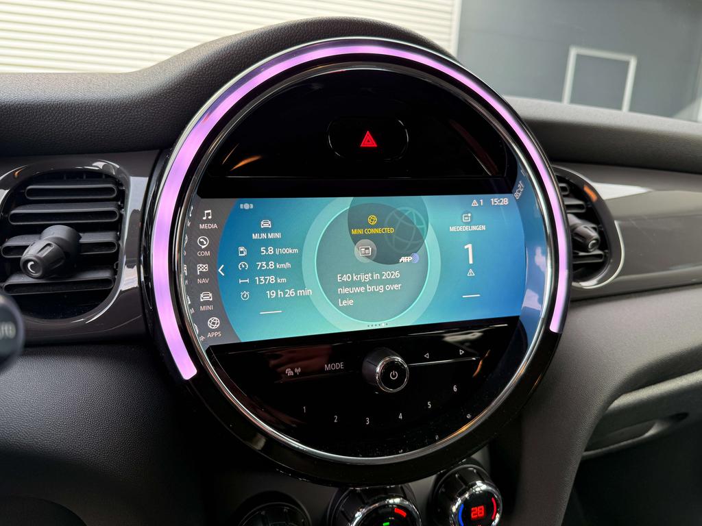 MINI One 1.5i Benzine *Moonwalk Grey/Carplay/Pdc/Cruis/navi Garage Planckaert