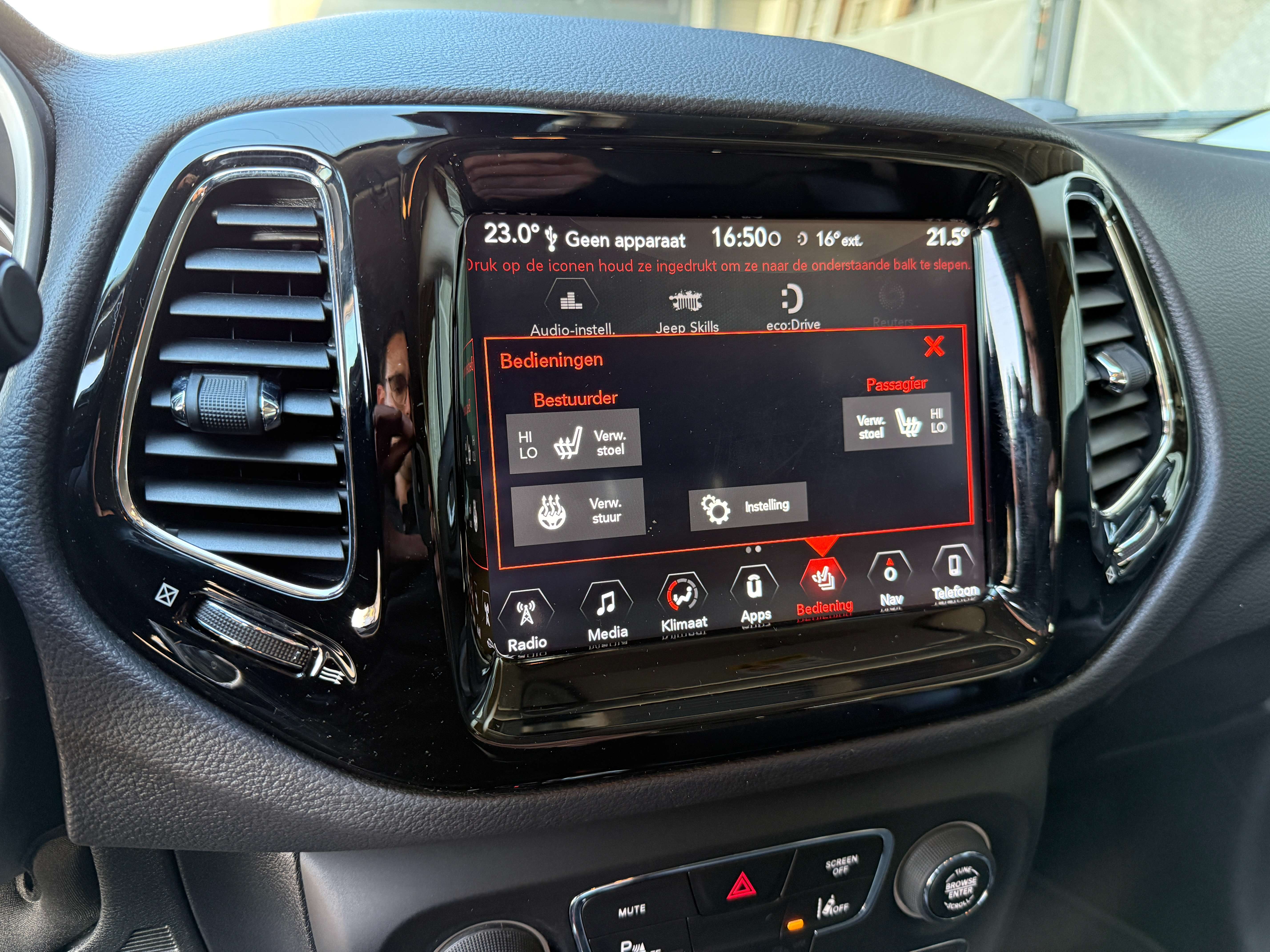 Jeep Compass 1.4 Benzine 4x4 Limited Aut. *Navi/Carplay/Pdc** Garage Planckaert