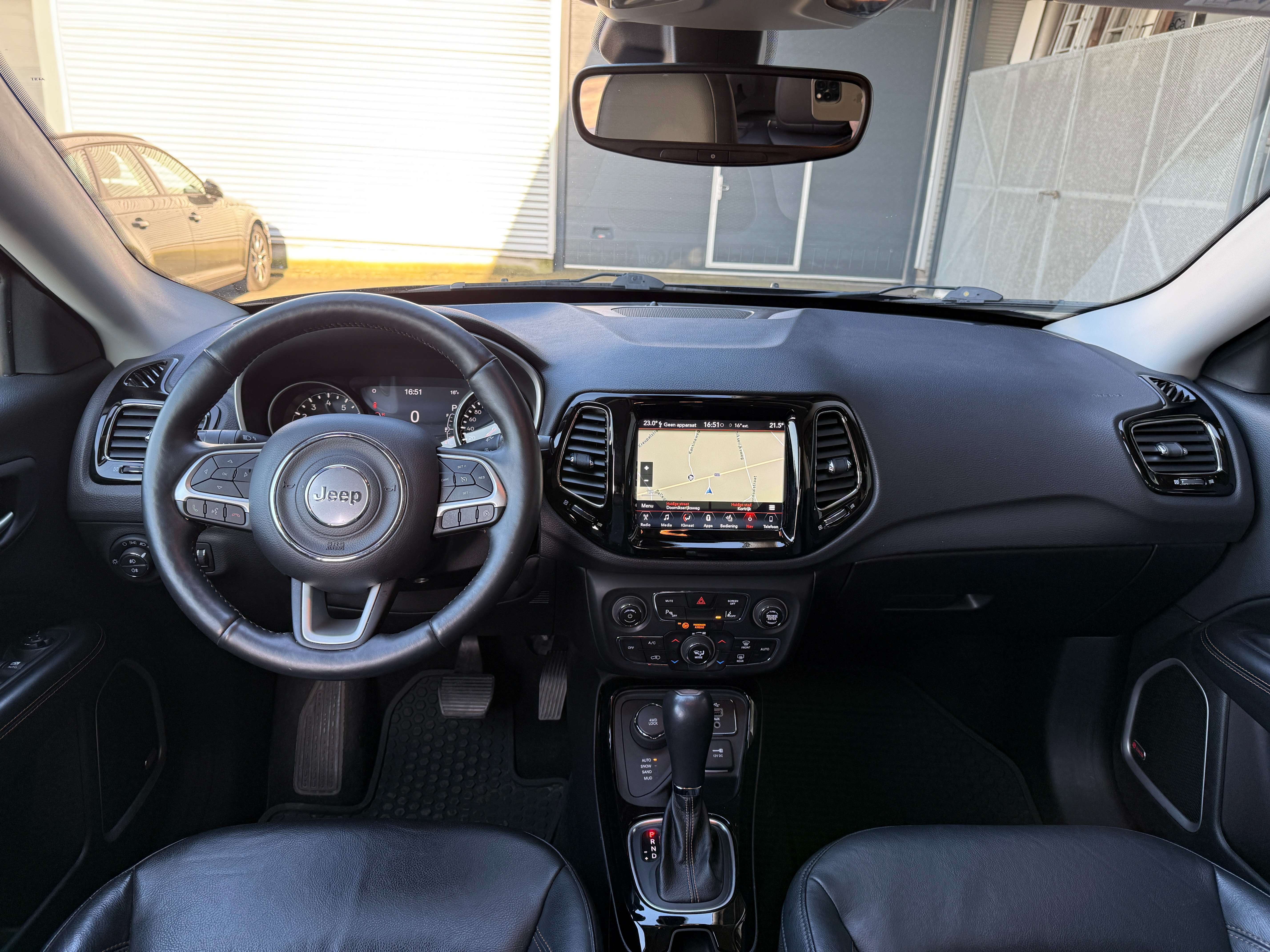 Jeep Compass 1.4 Benzine 4x4 Limited Aut. *Navi/Carplay/Pdc** Garage Planckaert