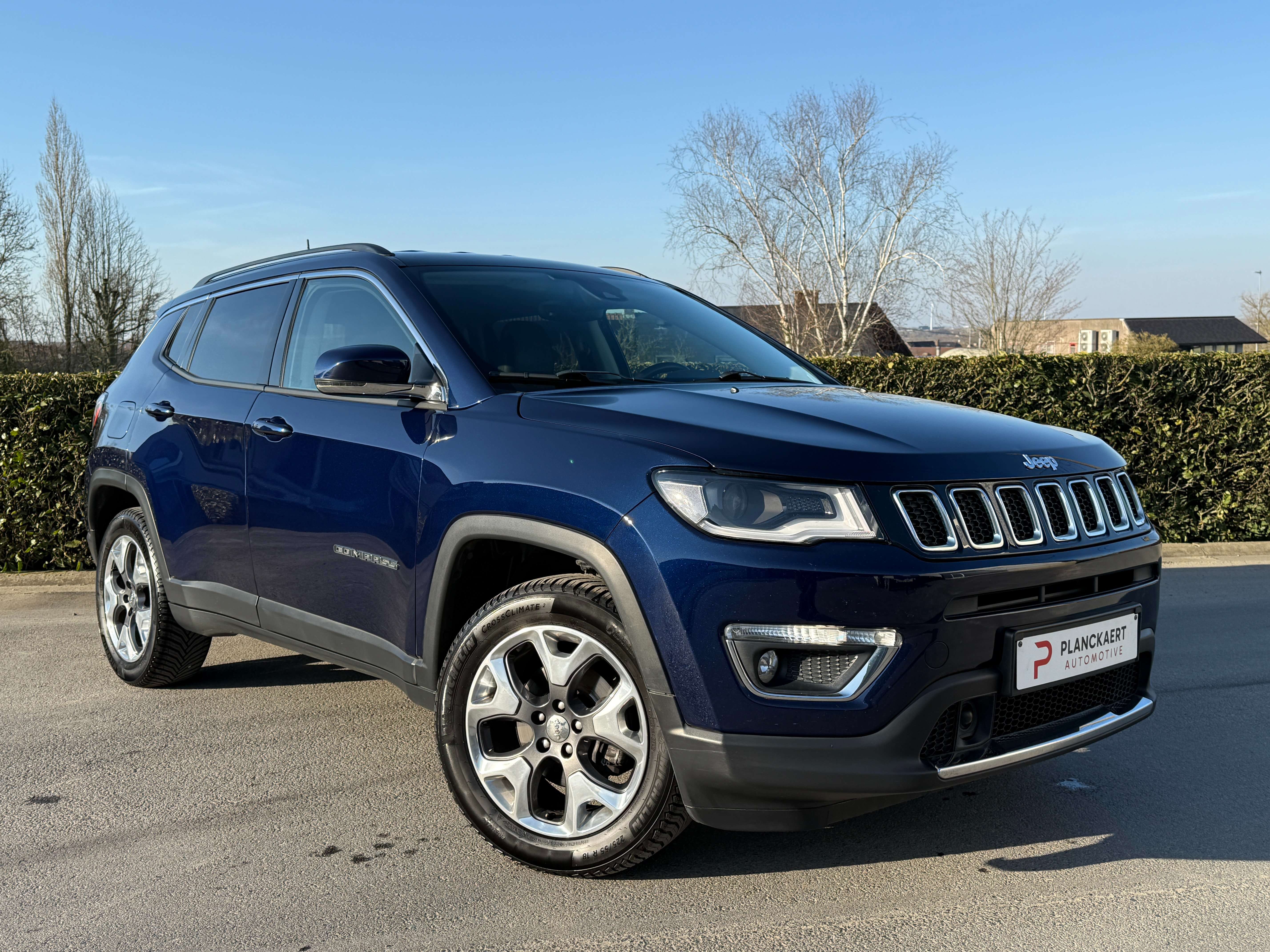 Jeep Compass 1.4 Benzine 4x4 Limited Aut. *Navi/Carplay/Pdc** Garage Planckaert