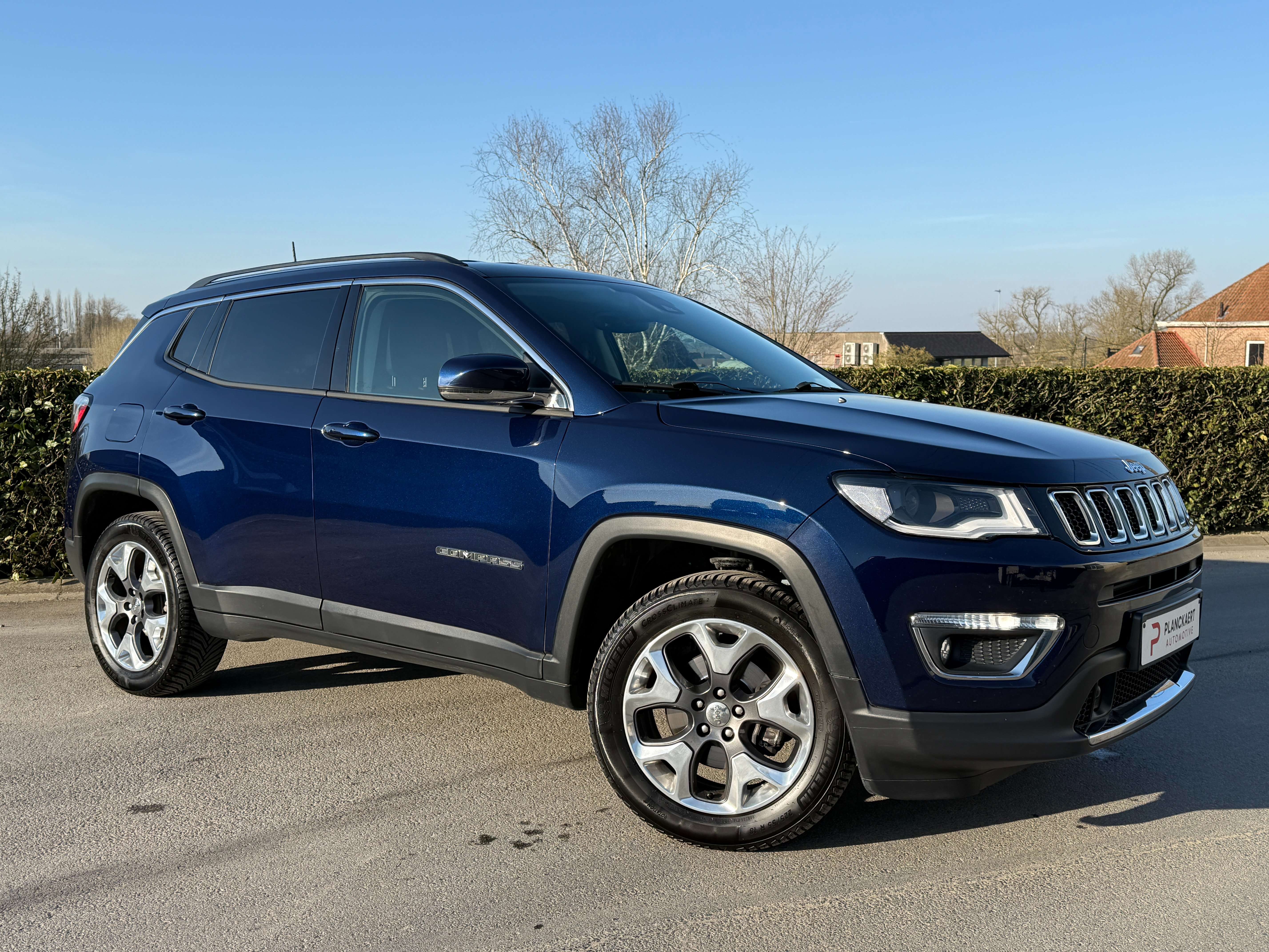 Jeep Compass 1.4 Benzine 4x4 Limited Aut. *Navi/Carplay/Pdc** Garage Planckaert