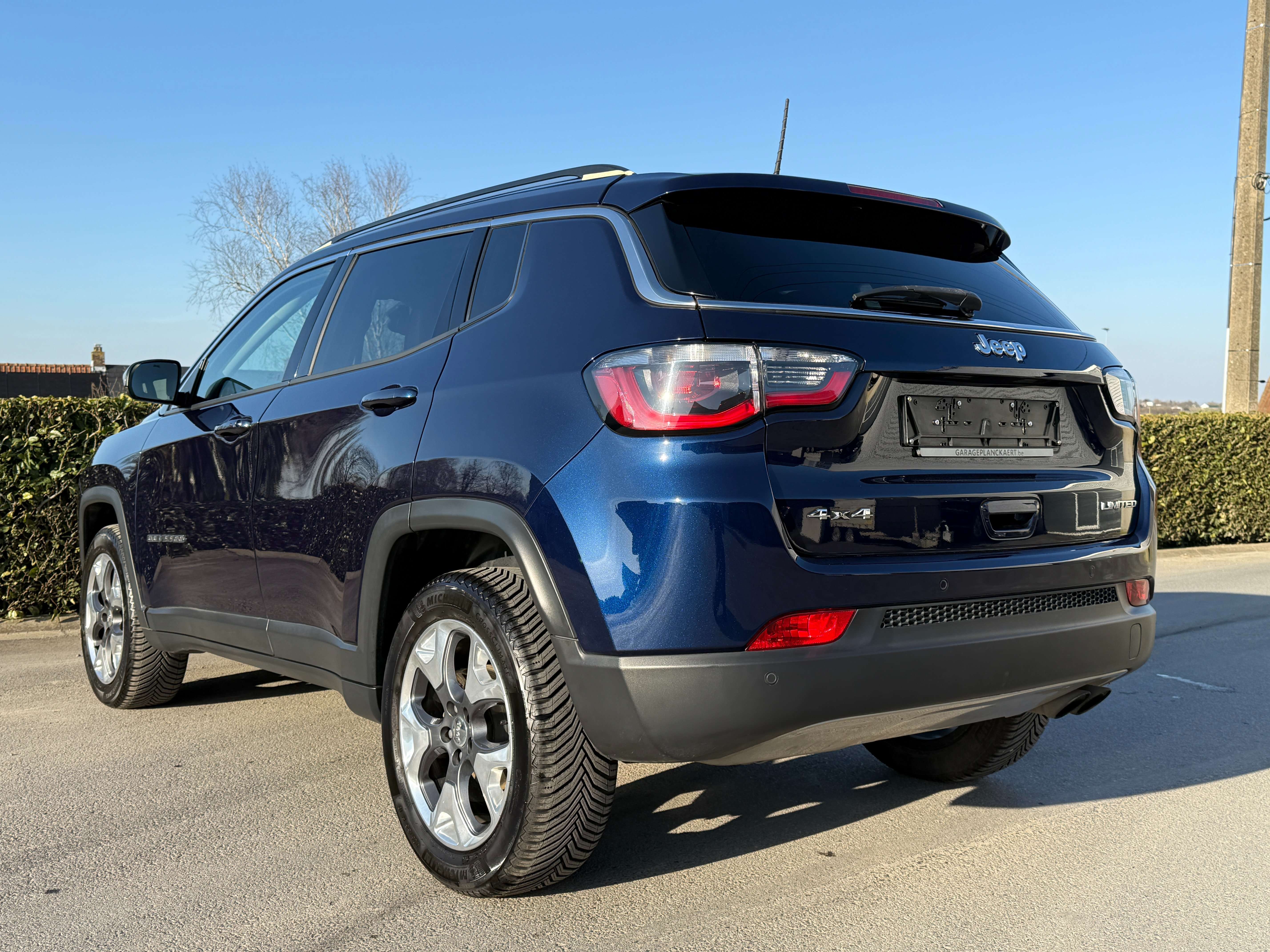 Jeep Compass 1.4 Benzine 4x4 Limited Aut. *Navi/Carplay/Pdc** Garage Planckaert