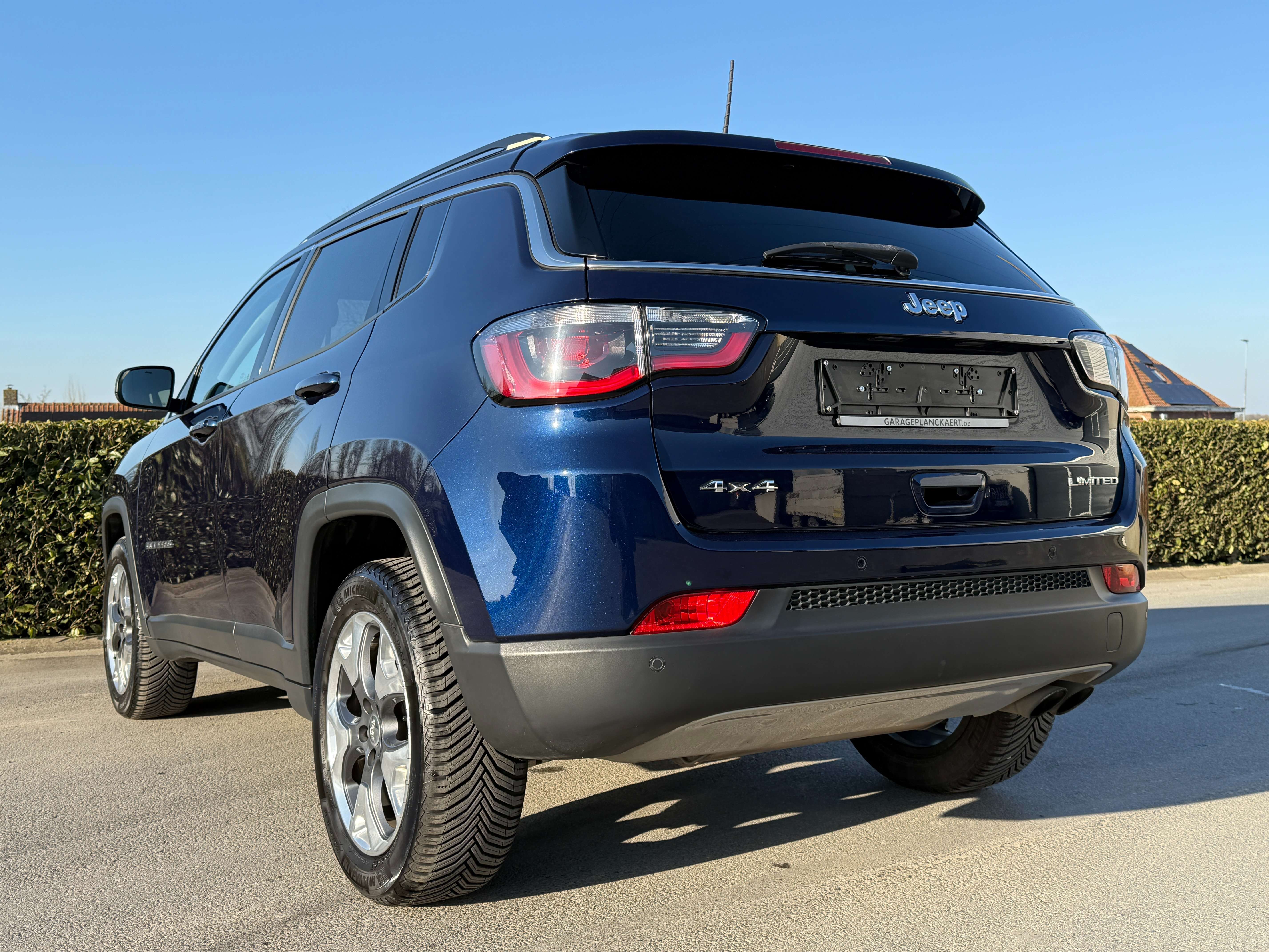 Jeep Compass 1.4 Benzine 4x4 Limited Aut. *Navi/Carplay/Pdc** Garage Planckaert