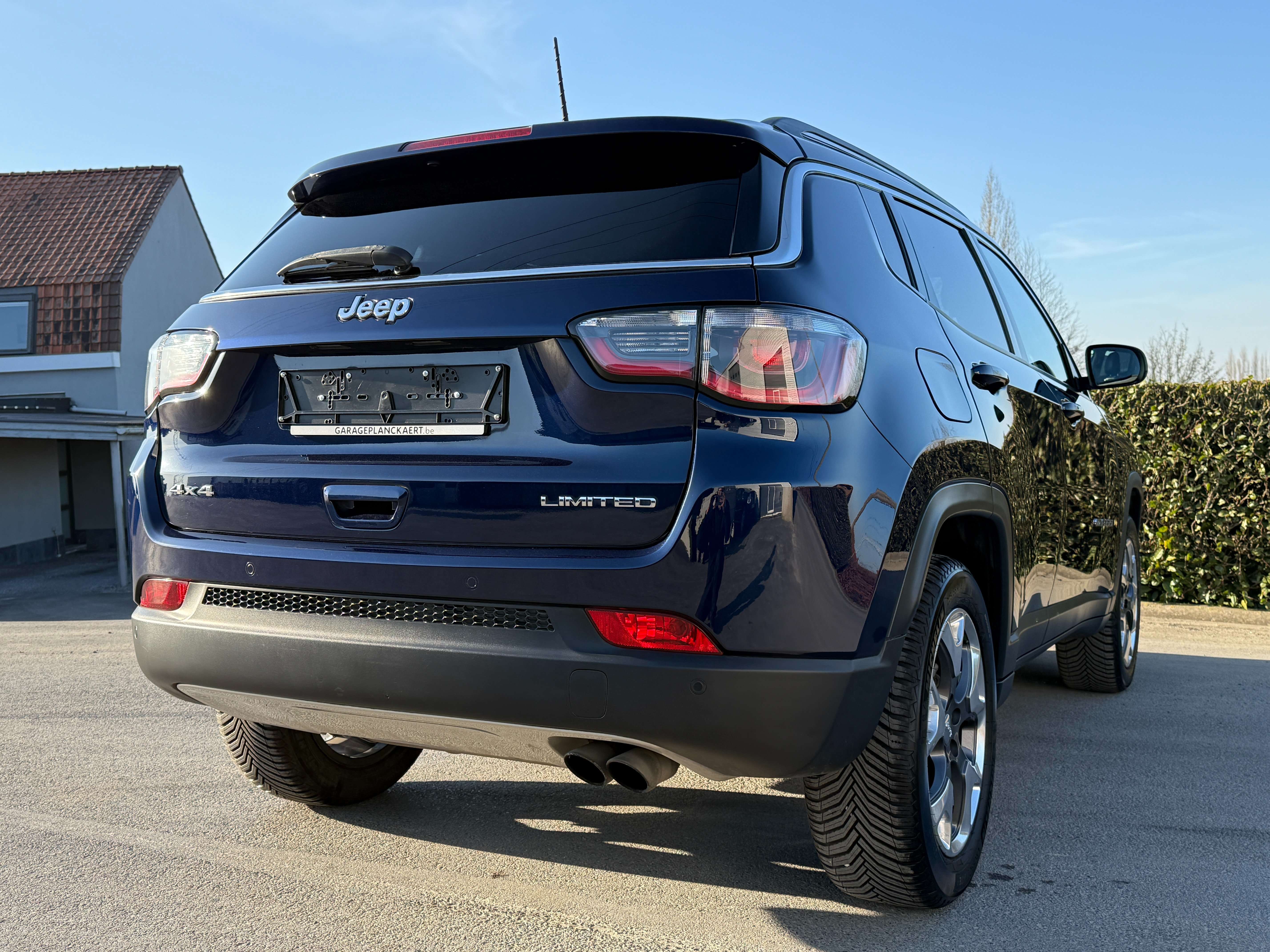 Jeep Compass 1.4 Benzine 4x4 Limited Aut. *Navi/Carplay/Pdc** Garage Planckaert