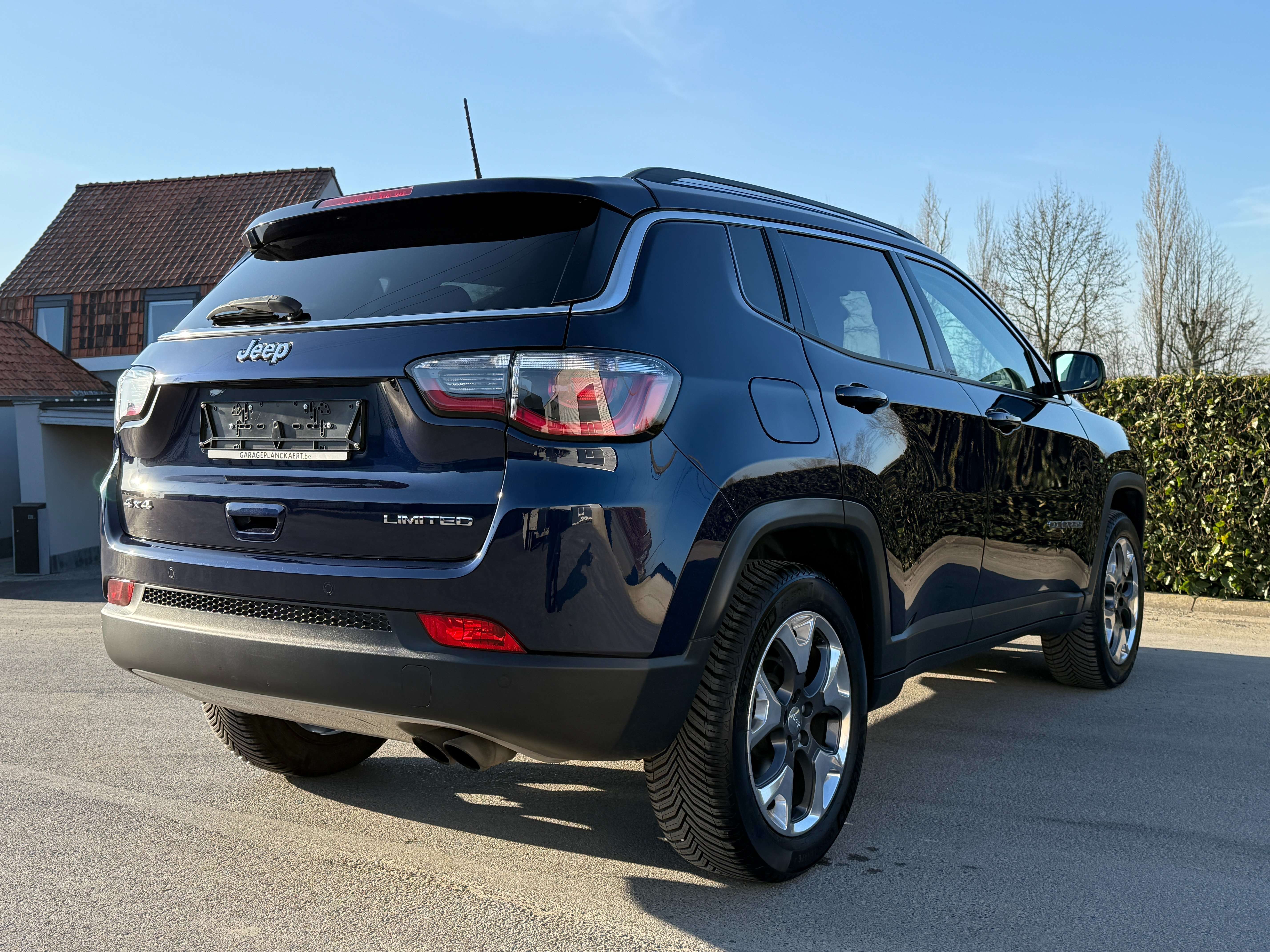 Jeep Compass 1.4 Benzine 4x4 Limited Aut. *Navi/Carplay/Pdc** Garage Planckaert