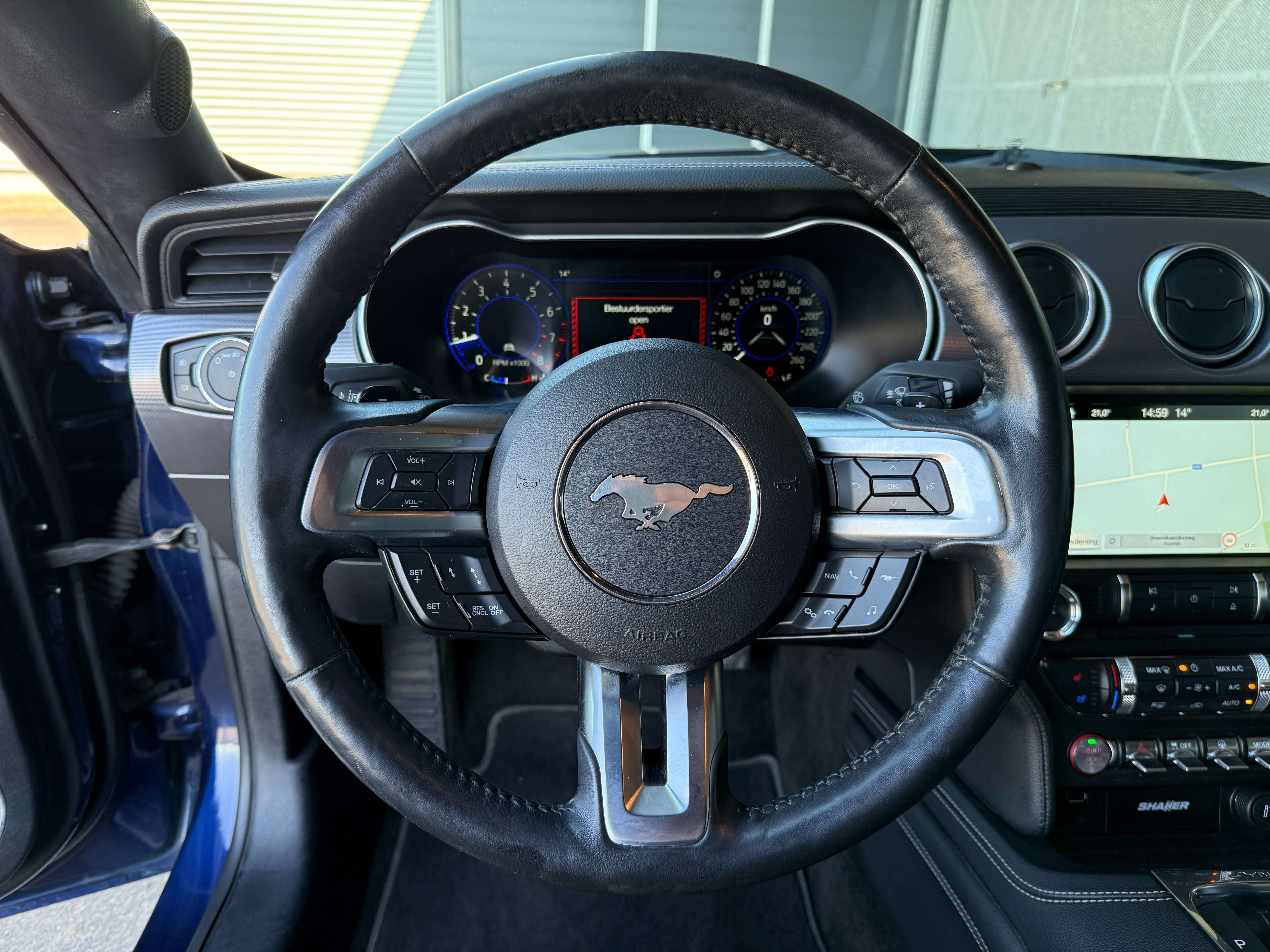 Ford Mustang 2.3 EcoBoost 290pk *Facelift /Aut./Carplay/Camera* Garage Planckaert