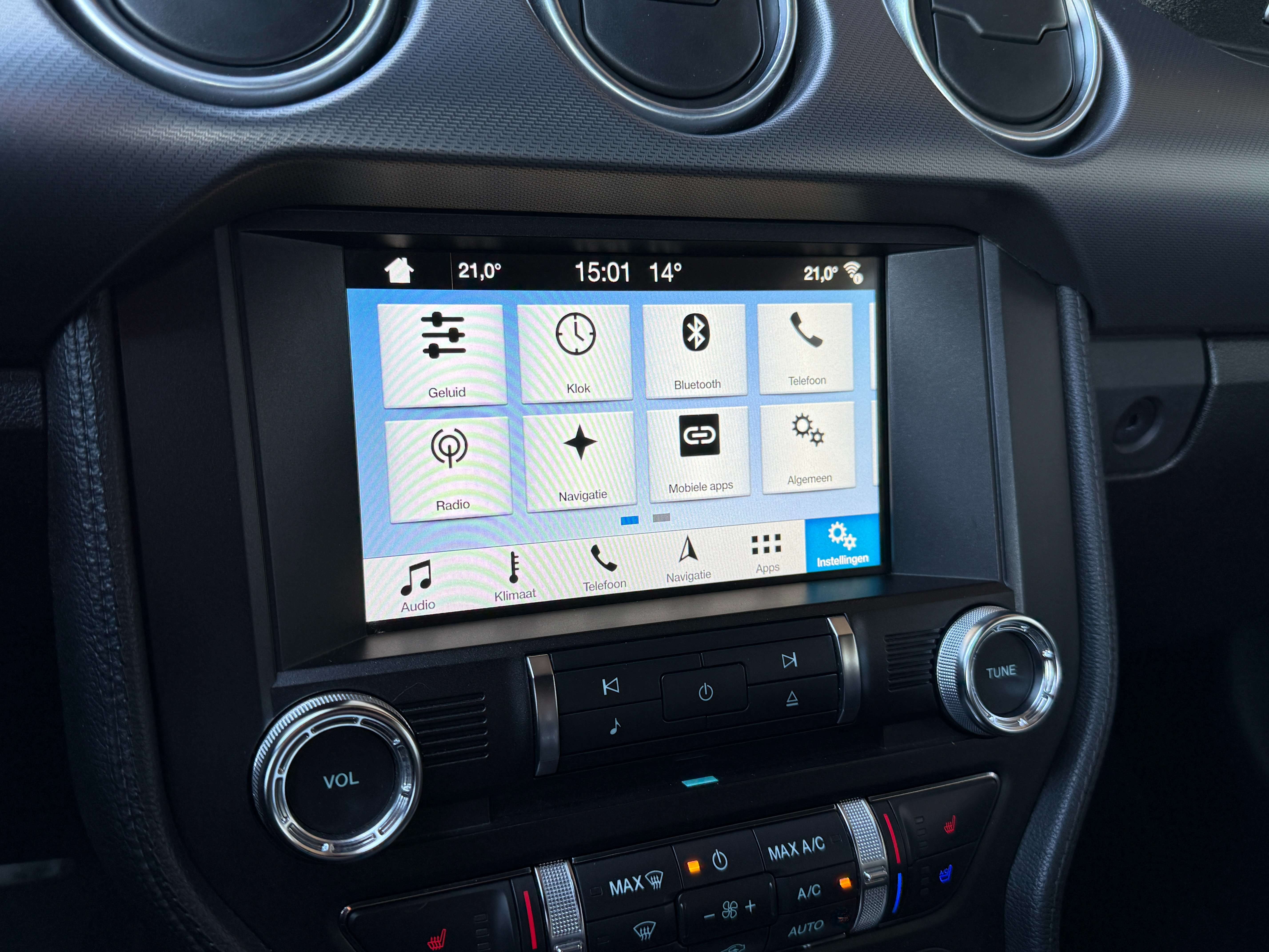 Ford Mustang 2.3 EcoBoost 290pk *Facelift /Aut./Carplay/Camera* Garage Planckaert
