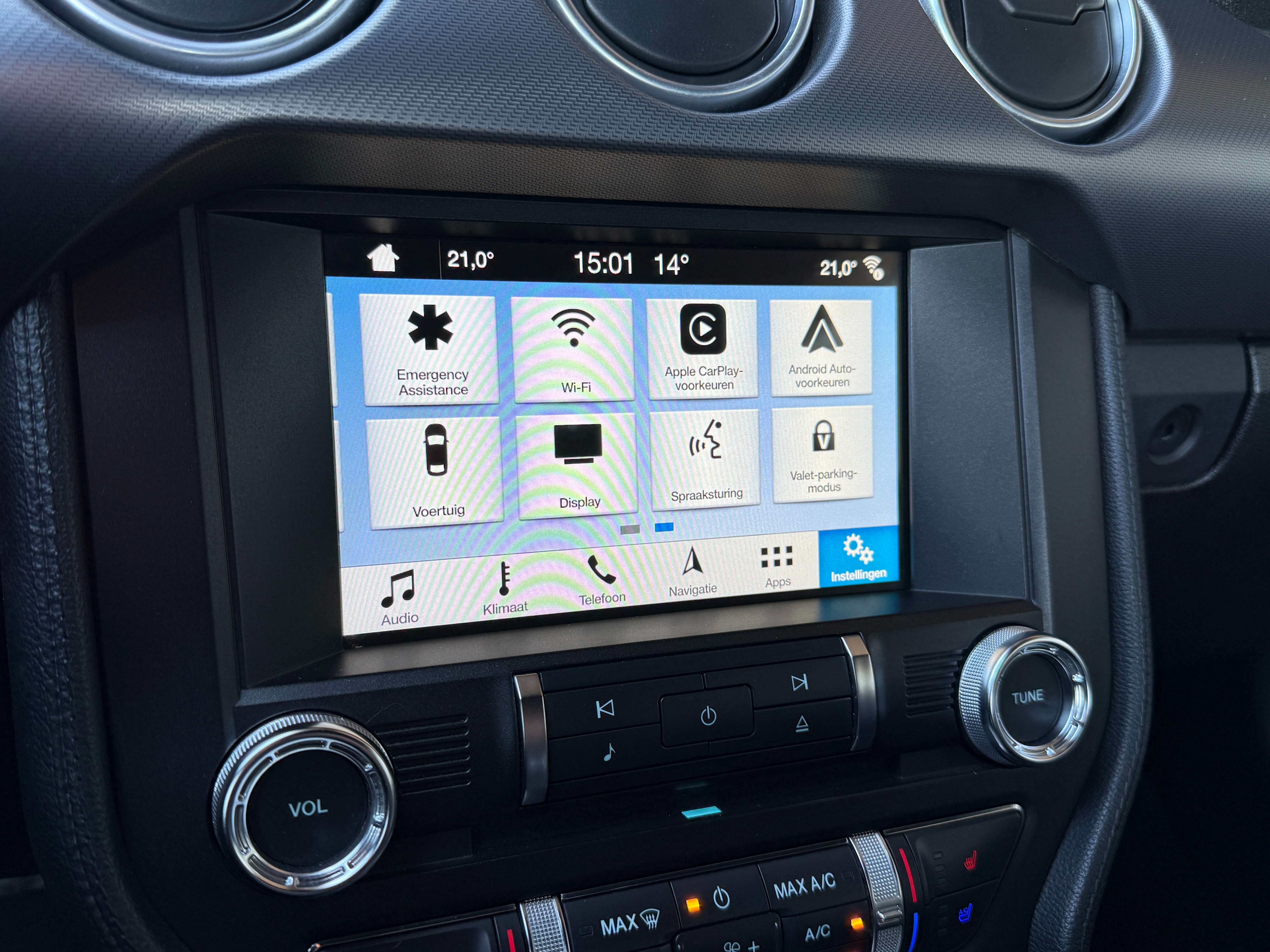 Ford Mustang 2.3 EcoBoost 290pk *Facelift /Aut./Carplay/Camera* Garage Planckaert