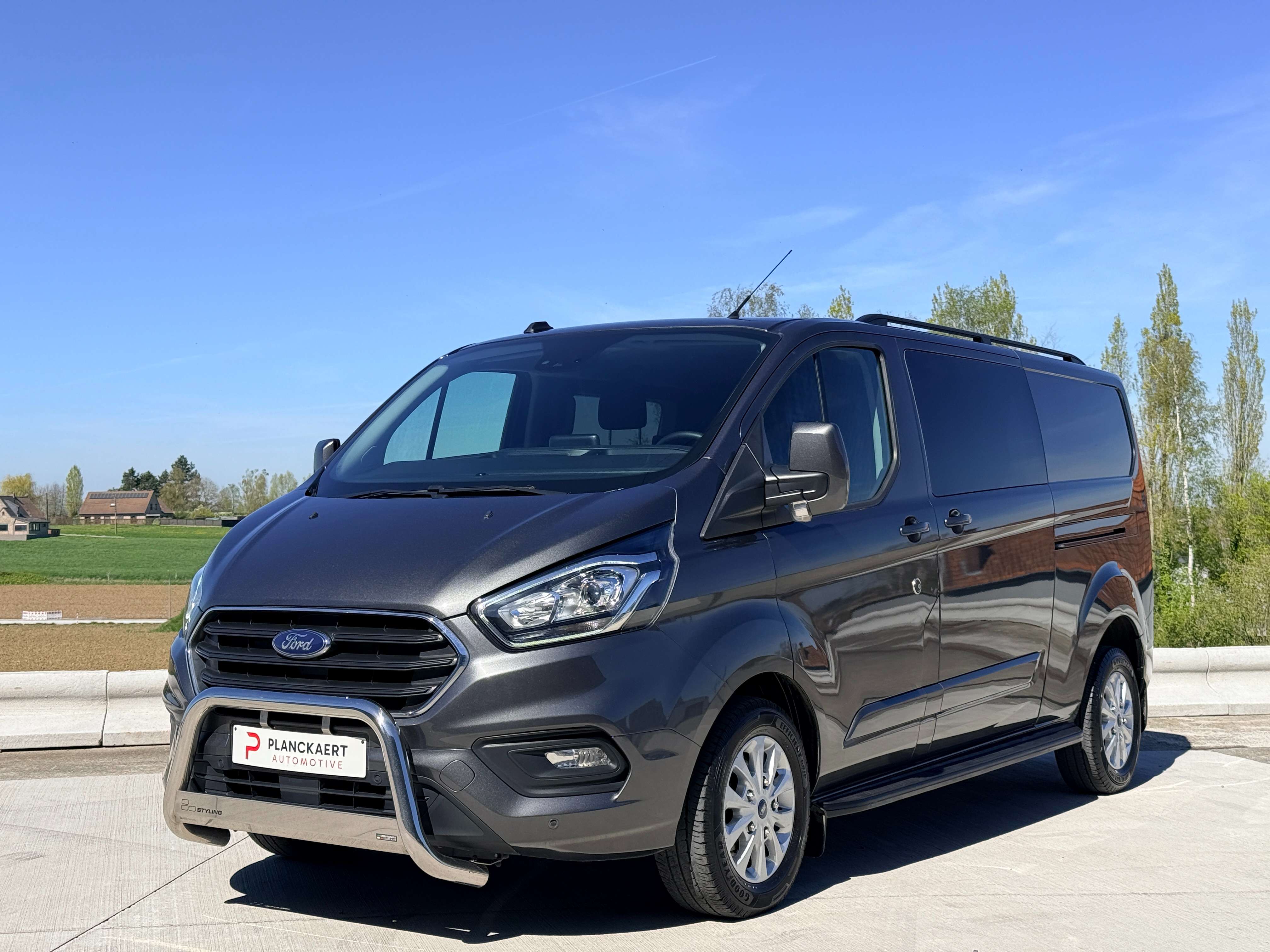 Ford Transit Custom 2.0 TDCi 170pk L2H1 Limited Multi use *5 zitplaatsen / Dubbele cabine / Topstaat* Garage Planckaert