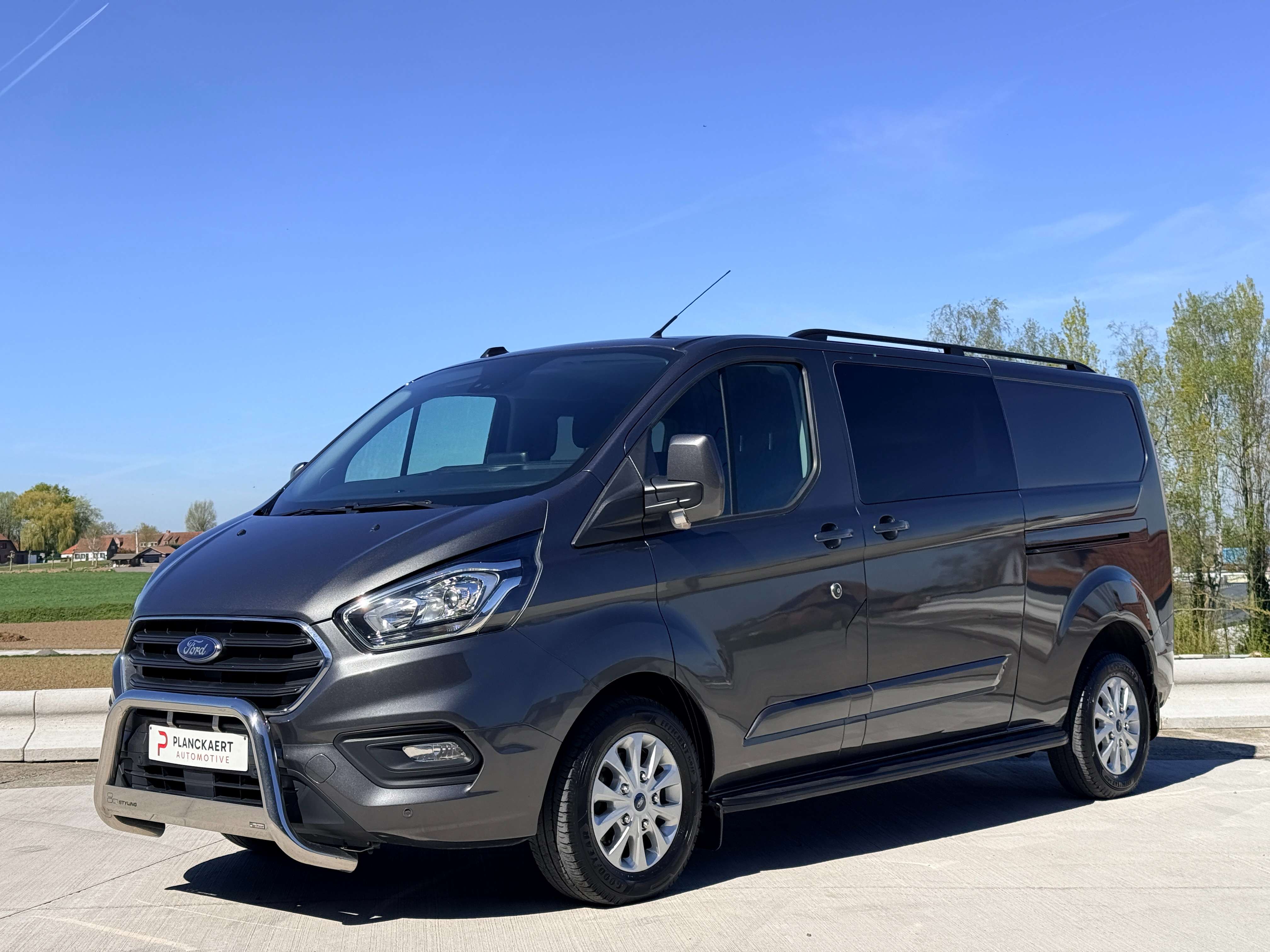 Ford Transit Custom 2.0 TDCi 170pk L2H1 Limited Multi use *5 zitplaatsen / Dubbele cabine / Topstaat* Garage Planckaert