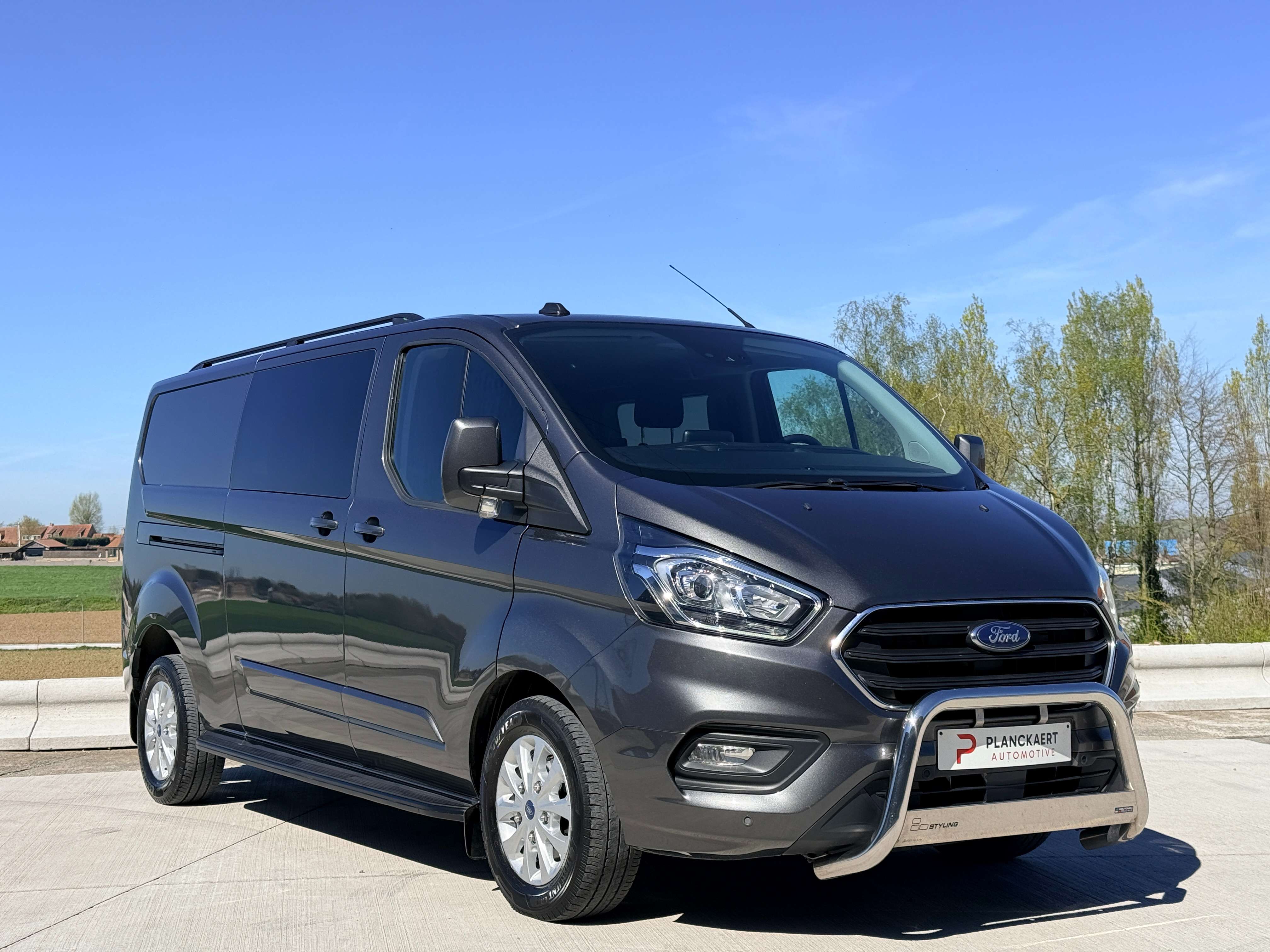 Ford Transit Custom 2.0 TDCi 170pk L2H1 Limited Multi use *5 zitplaatsen / Dubbele cabine / Topstaat* Garage Planckaert