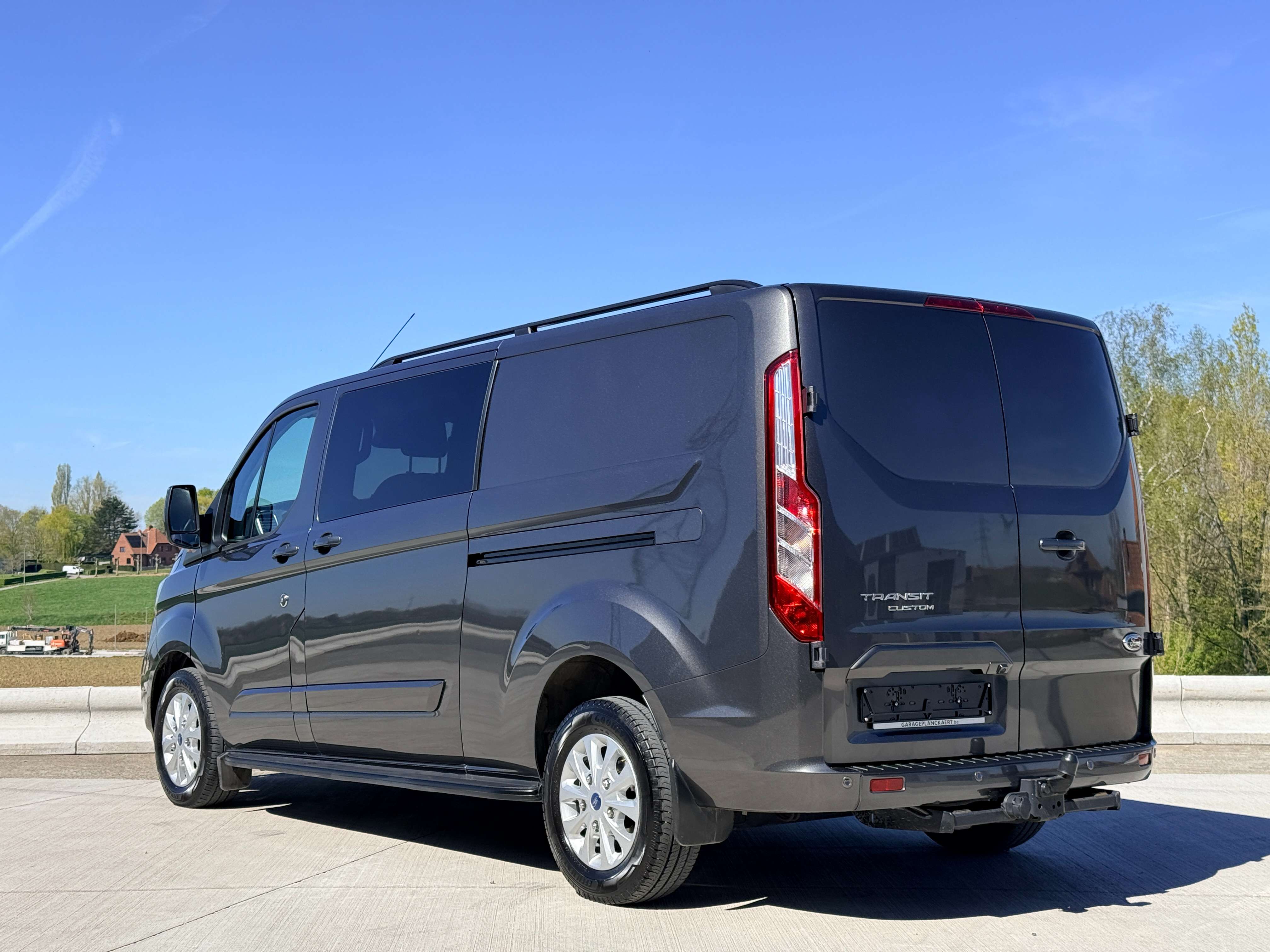 Ford Transit Custom 2.0 TDCi 170pk L2H1 Limited Multi use *5 zitplaatsen / Dubbele cabine / Topstaat* Garage Planckaert