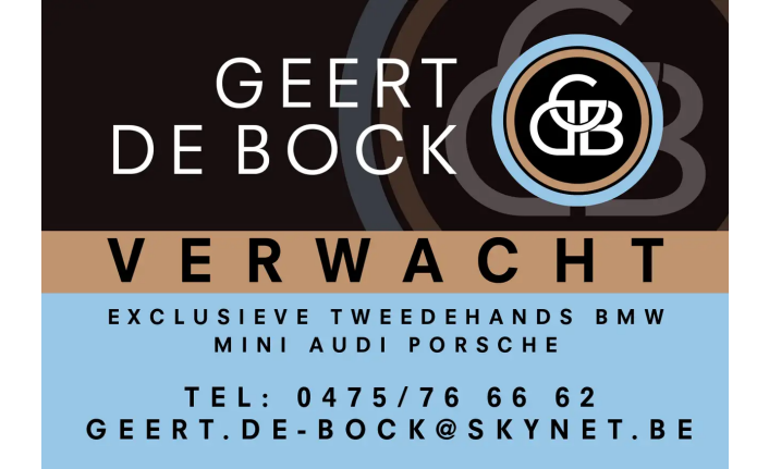 Geert De Bock - BMW 120