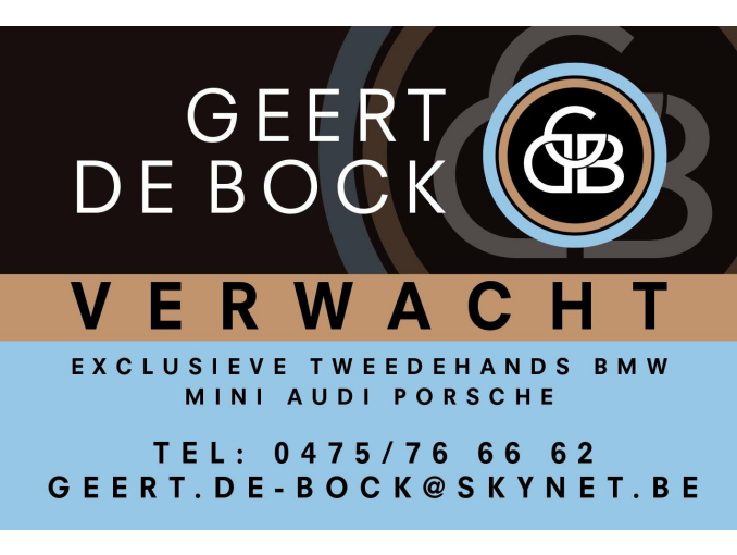 Geert De Bock - BMW 118