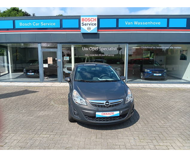 Opel Corsa D Enjoy 1.2 benzine asteroid grey Garage Van Wassenhove