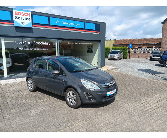 Opel Corsa D Enjoy 1.2 benzine asteroid grey Garage Van Wassenhove