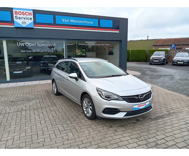 Opel Astra K Spr Tr Edition 1.2 benz bj. 09/2020 **OVERNAME** Garage Van Wassenhove